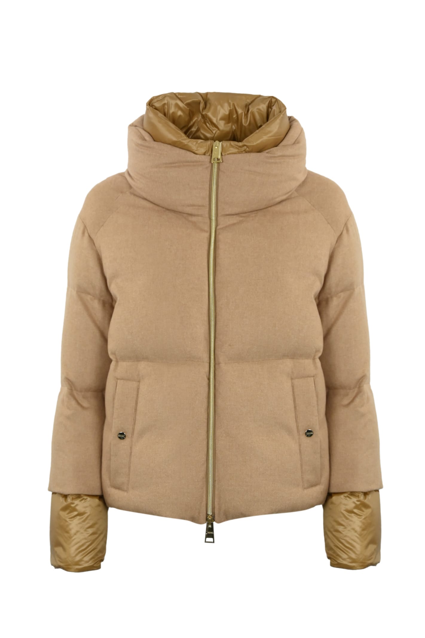 Herno cashmere silk down jacket best sale