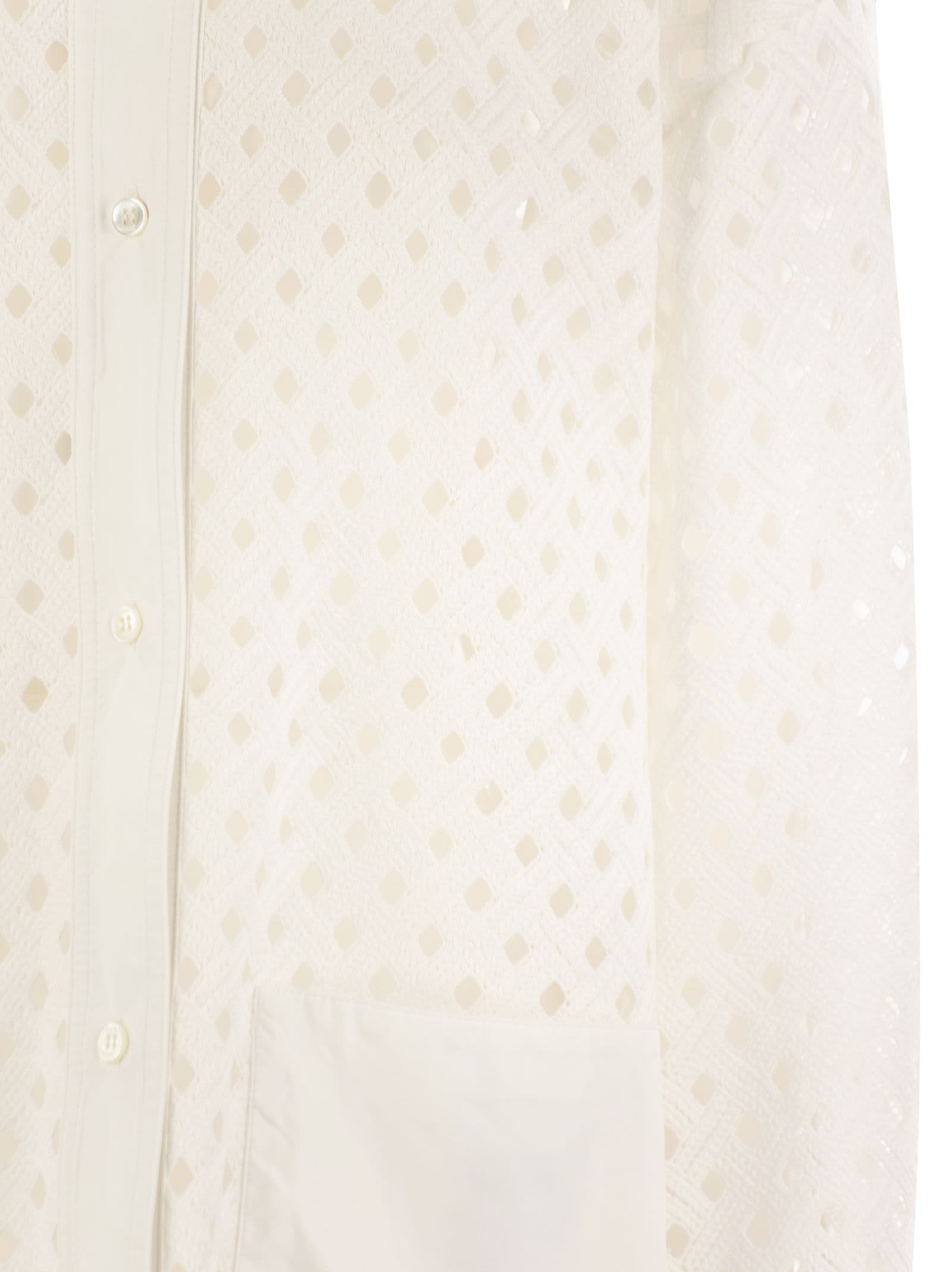 Herno Crochet-effect Shirt-cut Jacket