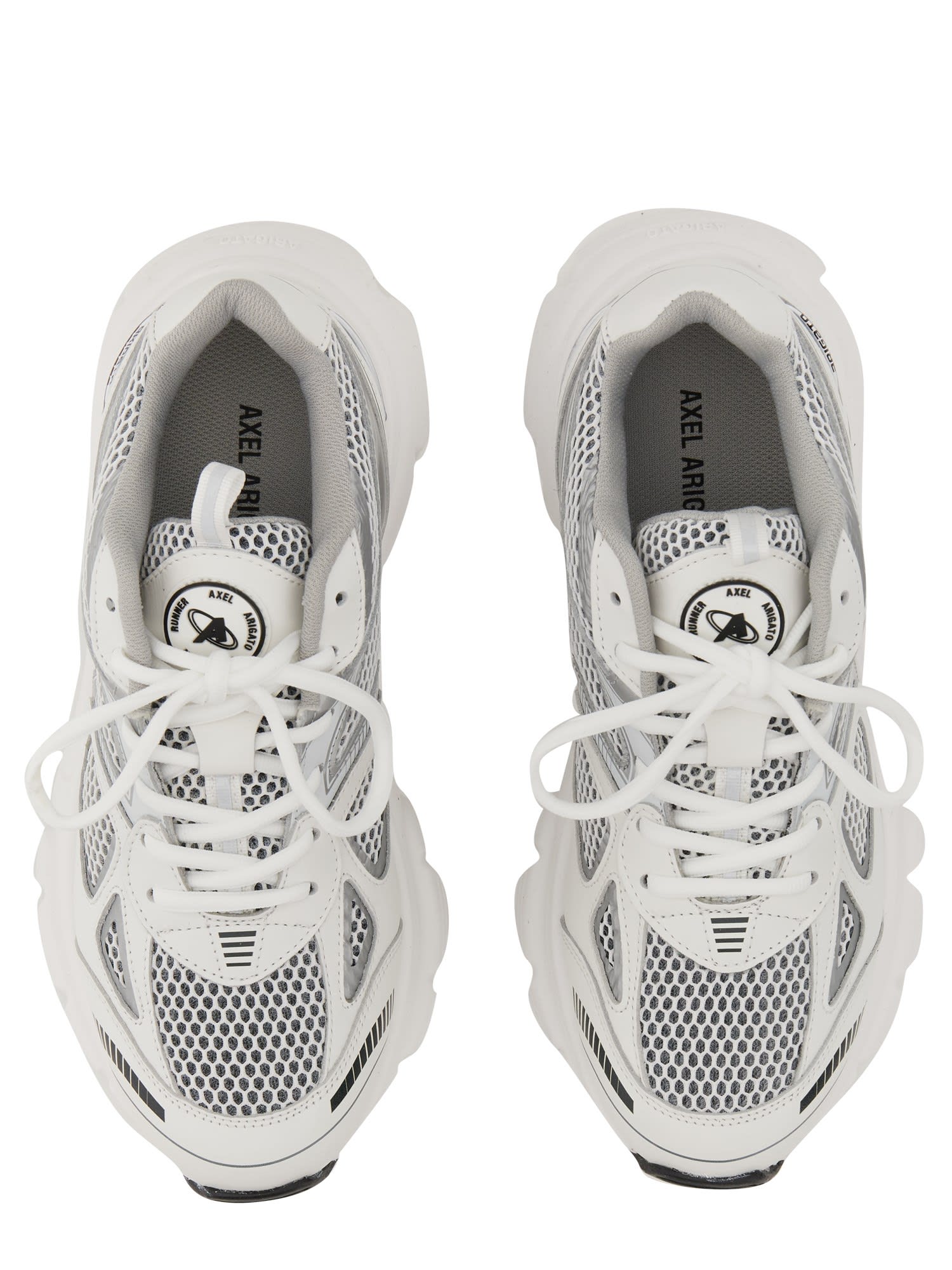 Shop Axel Arigato Marathon Runner Sneaker In White