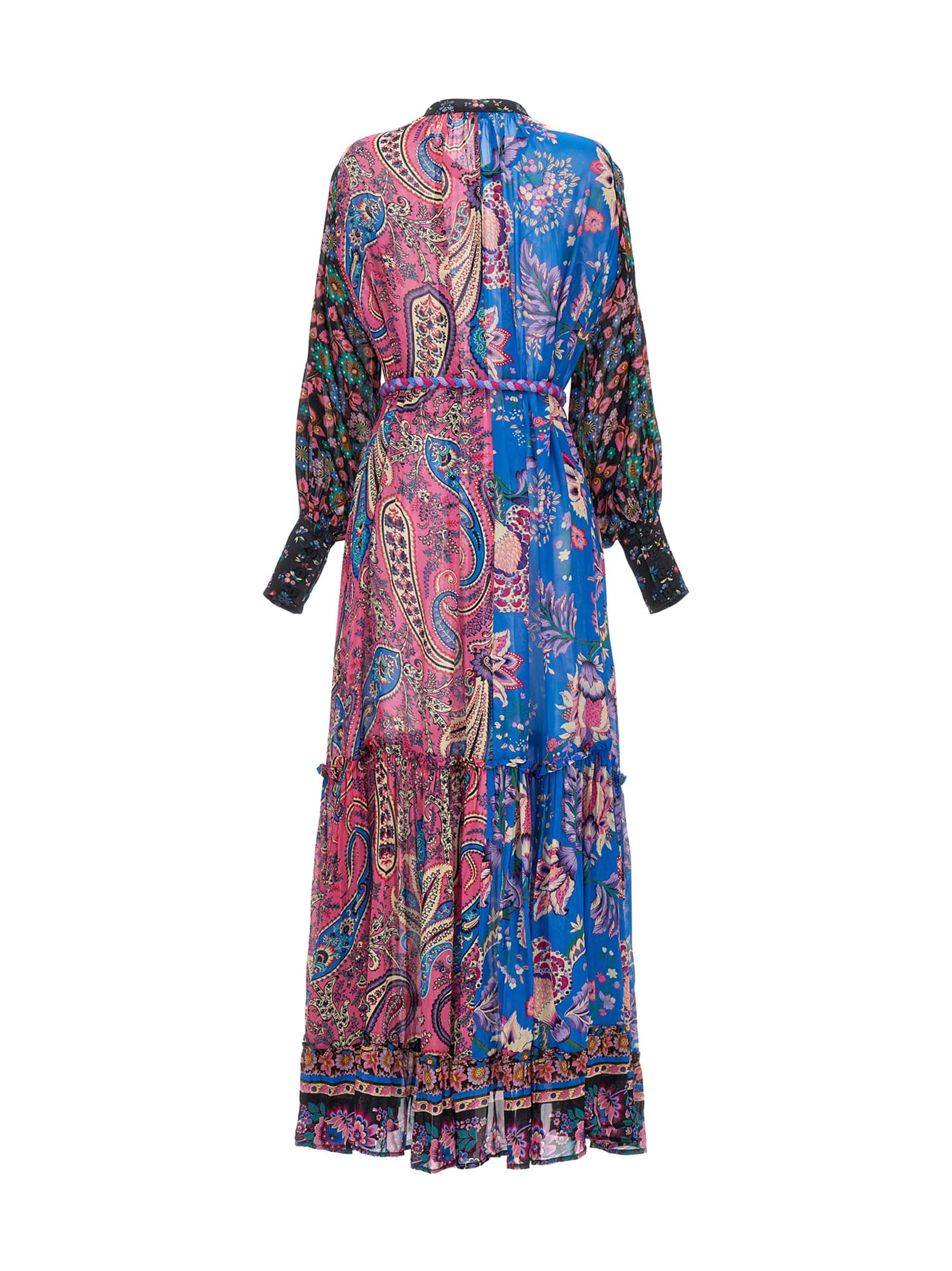 Shop Anjuna Lucilla Shirt Dress In Multicolor
