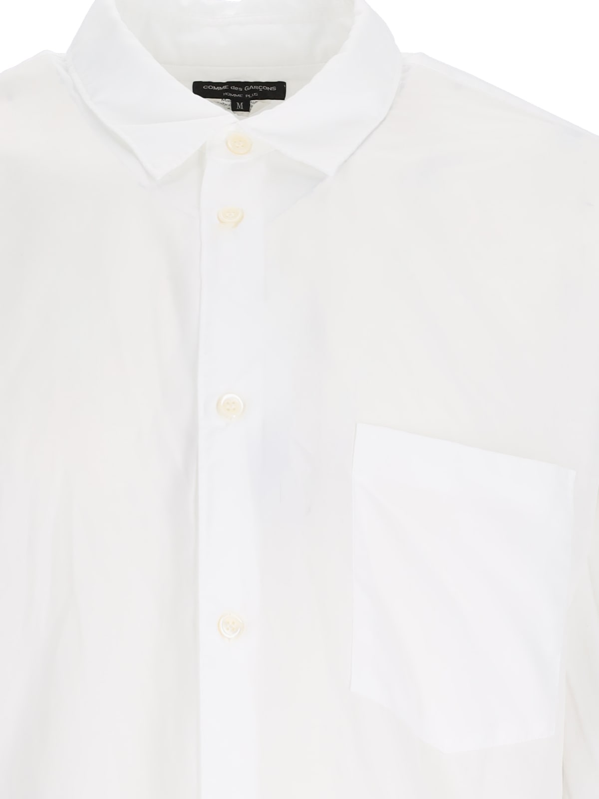 Shop Comme Des Garçons Homme Deux Classic Shirt In White