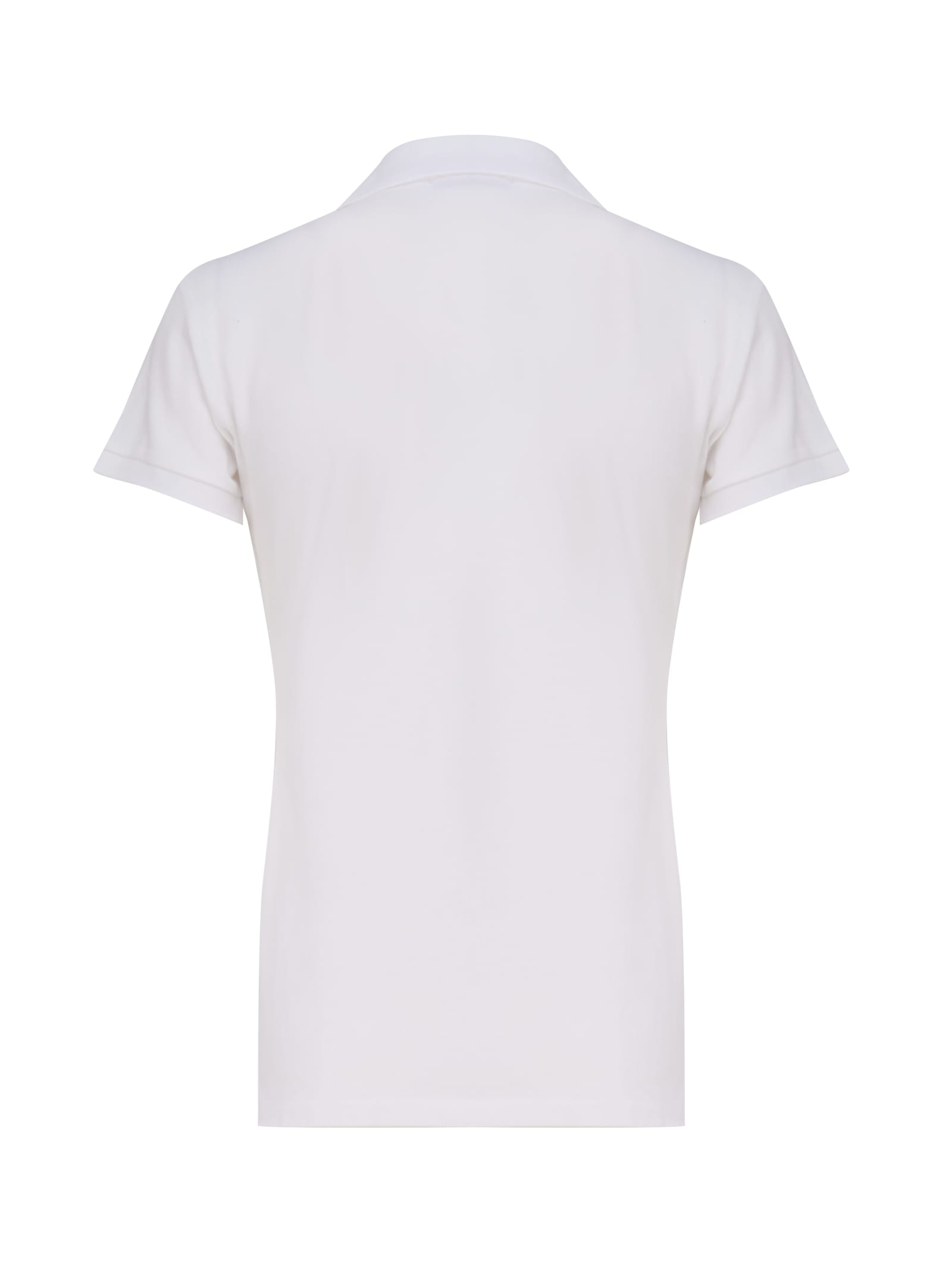 Shop Polo Ralph Lauren Polo With Julie Embroidery In White