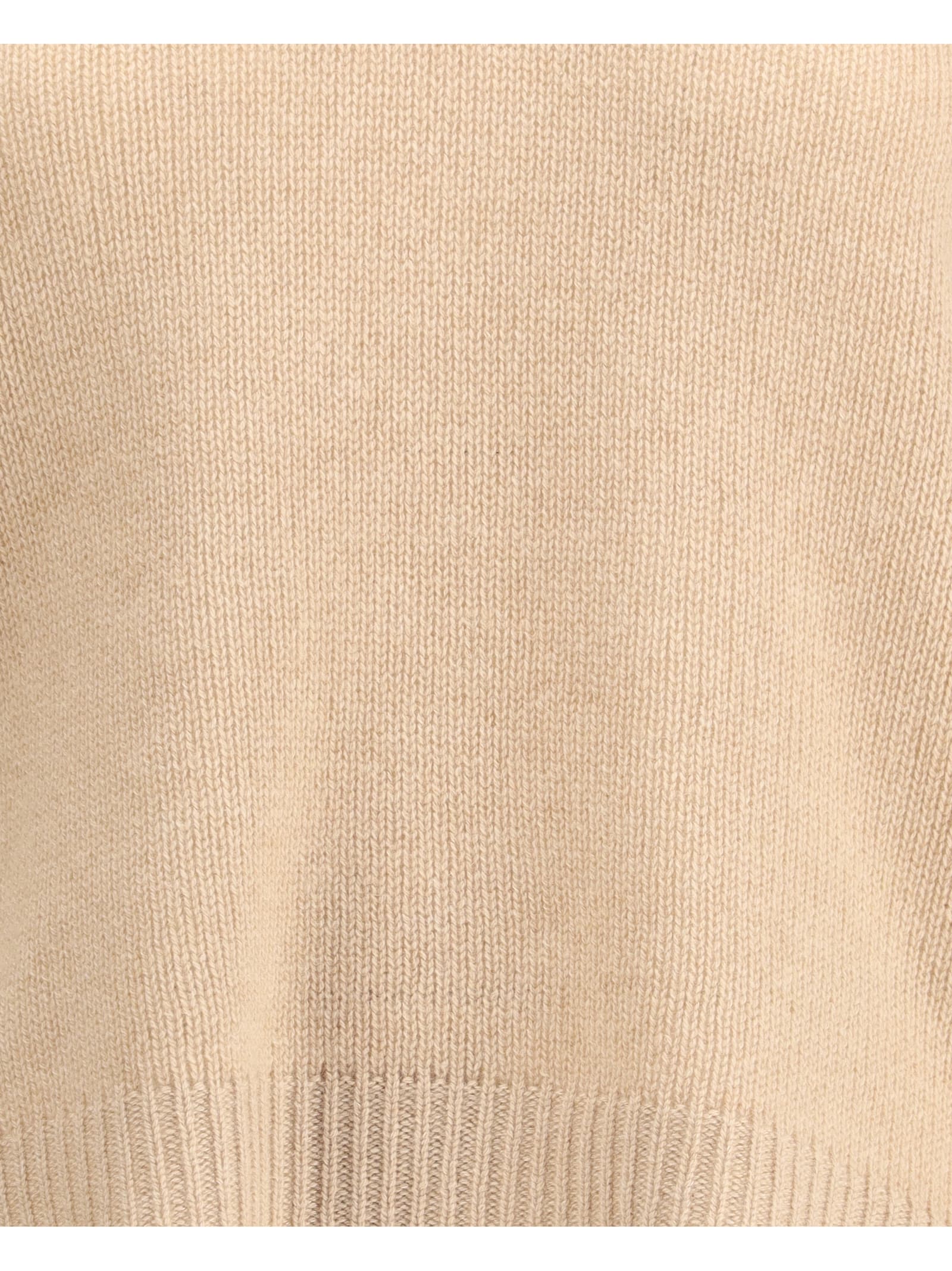 Fabiana Filippi Long Sleeve Sweater In Neutral