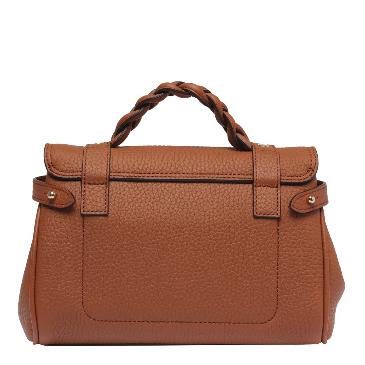 Shop Mulberry Mini Alexa Handbag In Brown