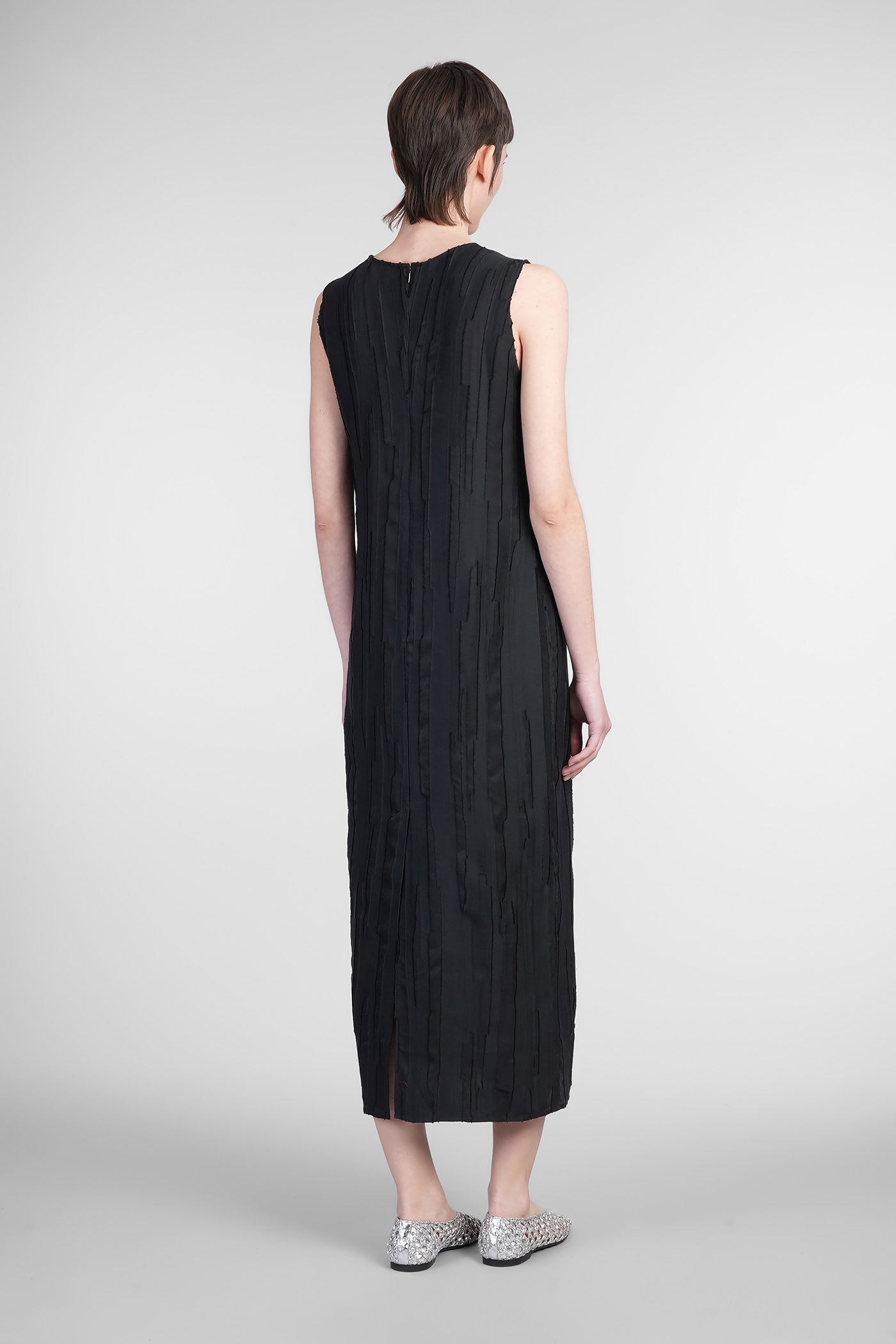 Loulou Studio Minga In Black Silk In Black