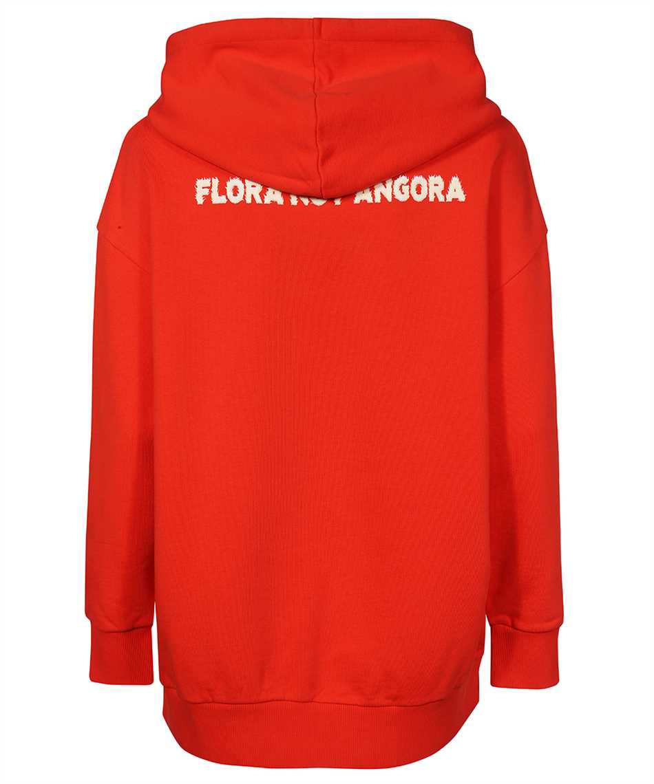 Stella Mccartney Cotton Hoodie In Red