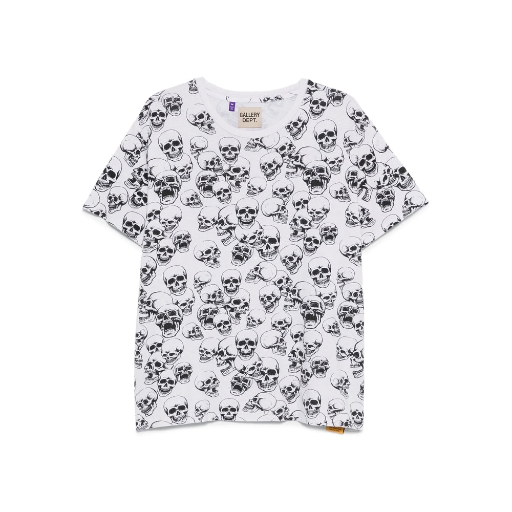 Gallery Dept. Skull-print T-shirt In White