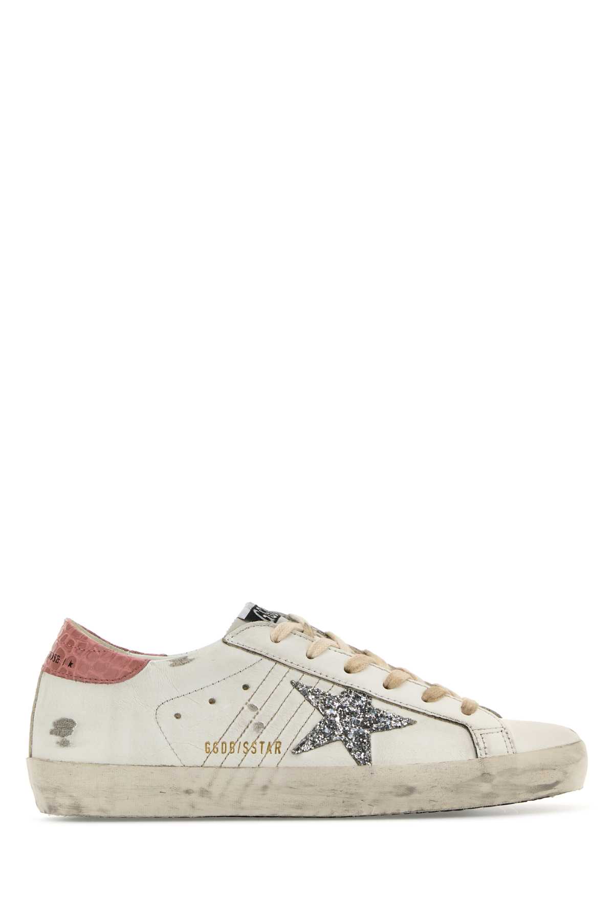 Shop Golden Goose Multicolor Leather Super Star Classic Sneakers In White