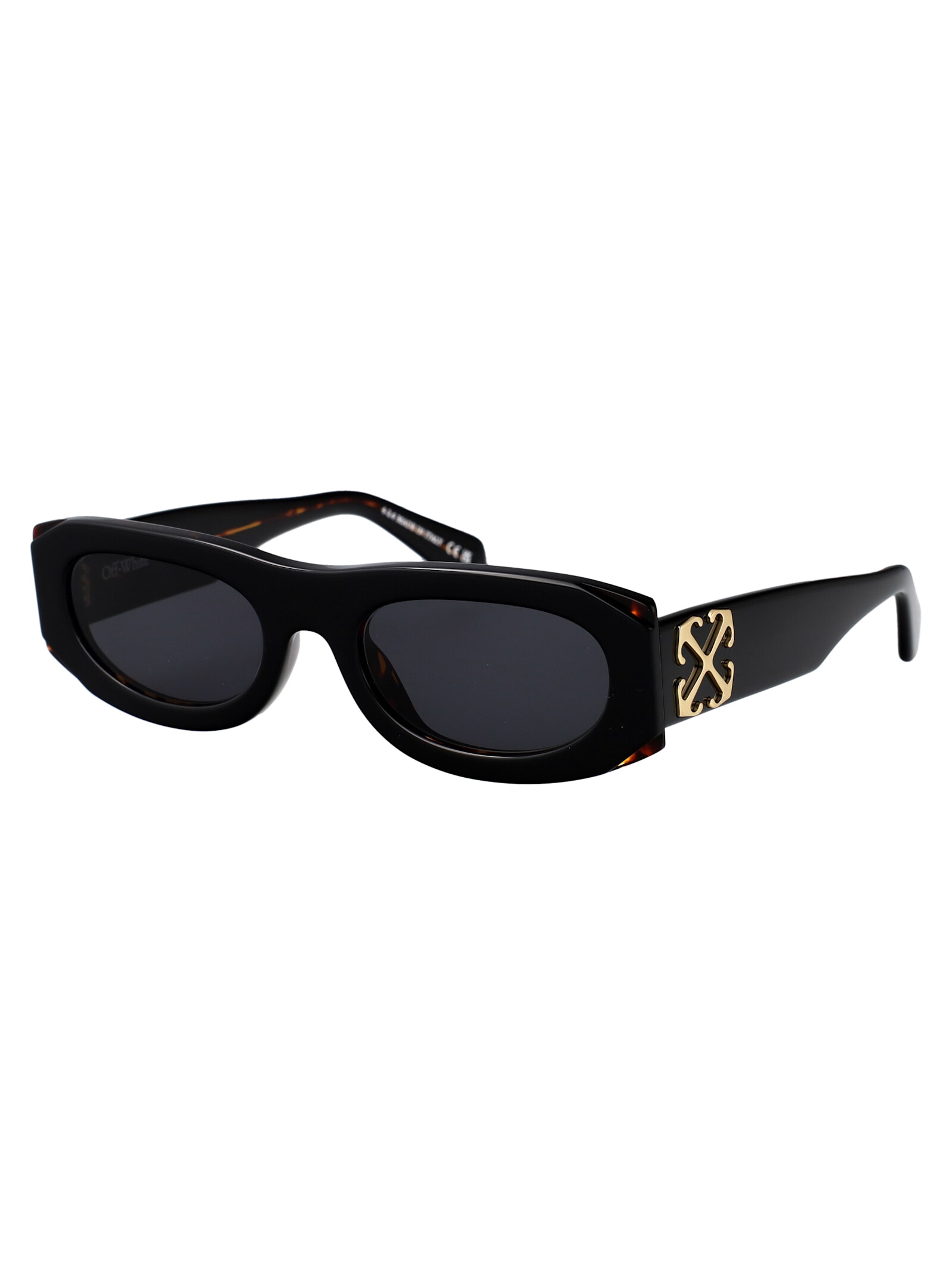 Off-white Orlando Sunglasses In Black Dark Grey