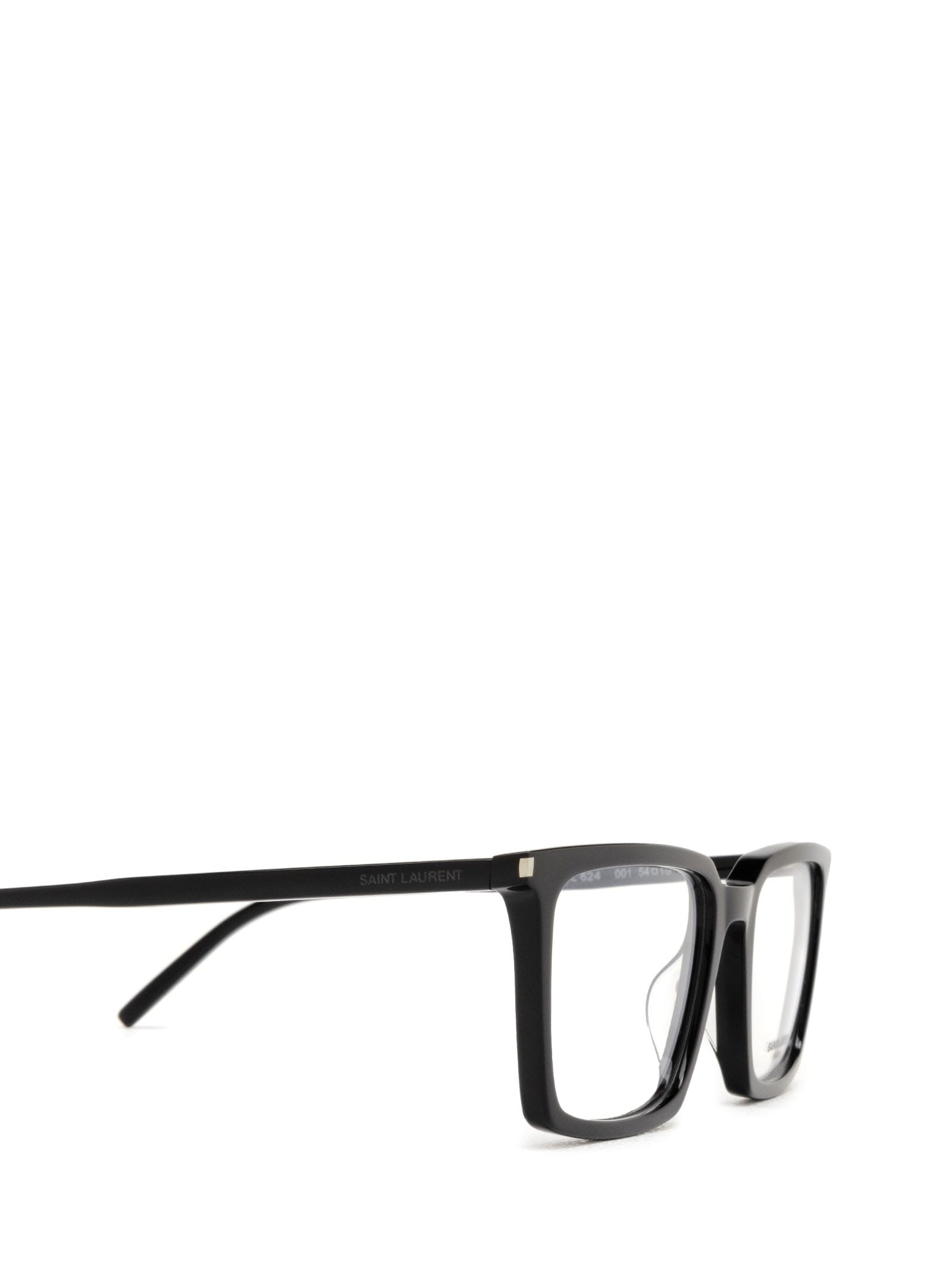Shop Saint Laurent Sl 624 Black Glasses
