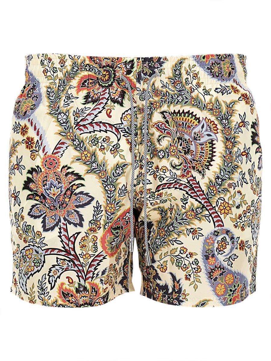 Shop Etro Swimsuit In Multicolour