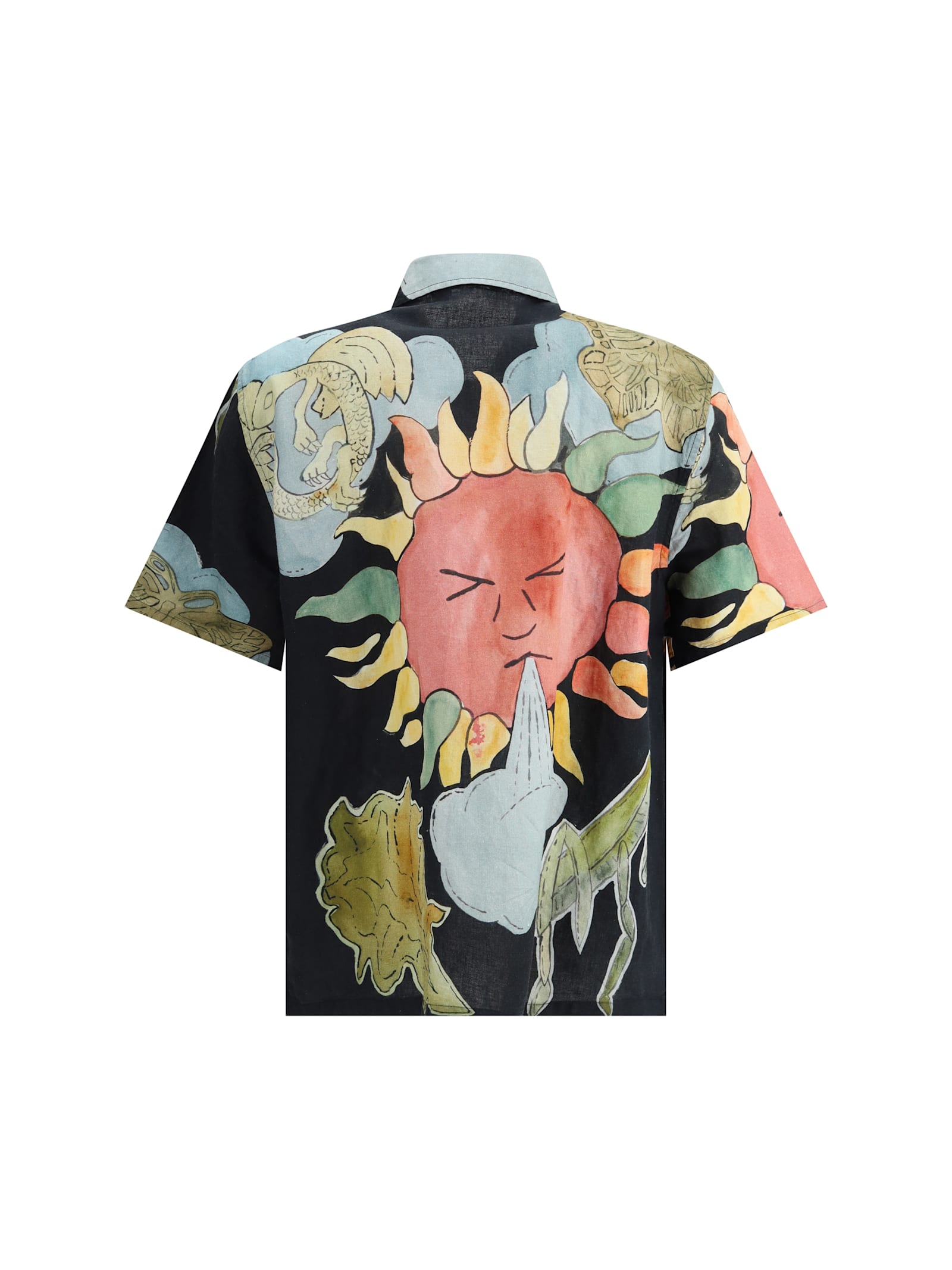 Shop Our Legacy Box Short Sleeve Shirt In Fantasia