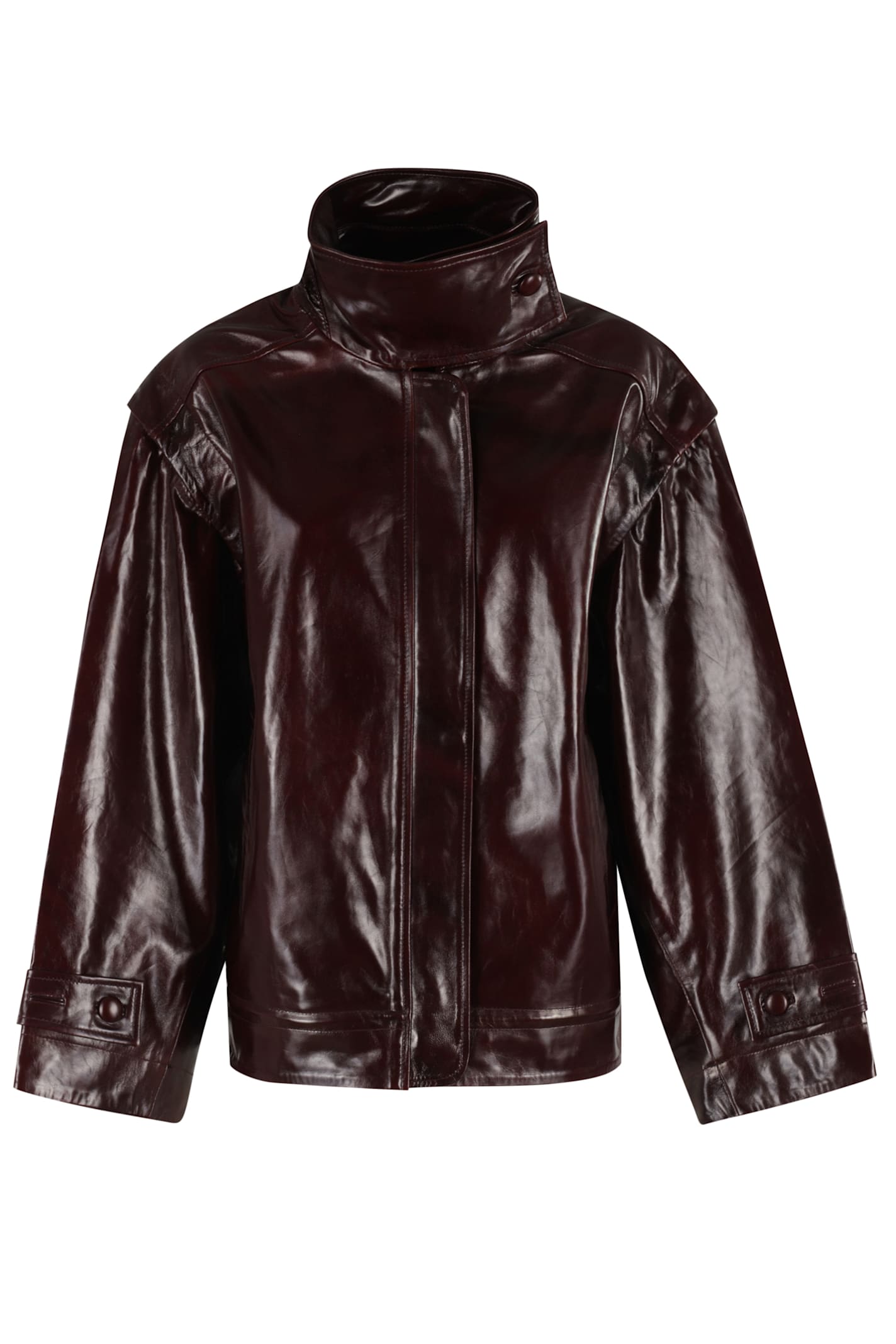Oversize Leather Jacket
