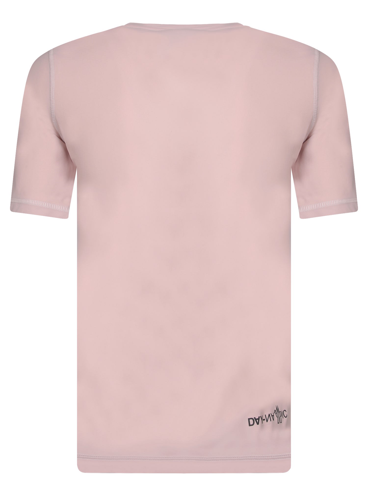 Shop Moncler Logo T-shirt In Pink