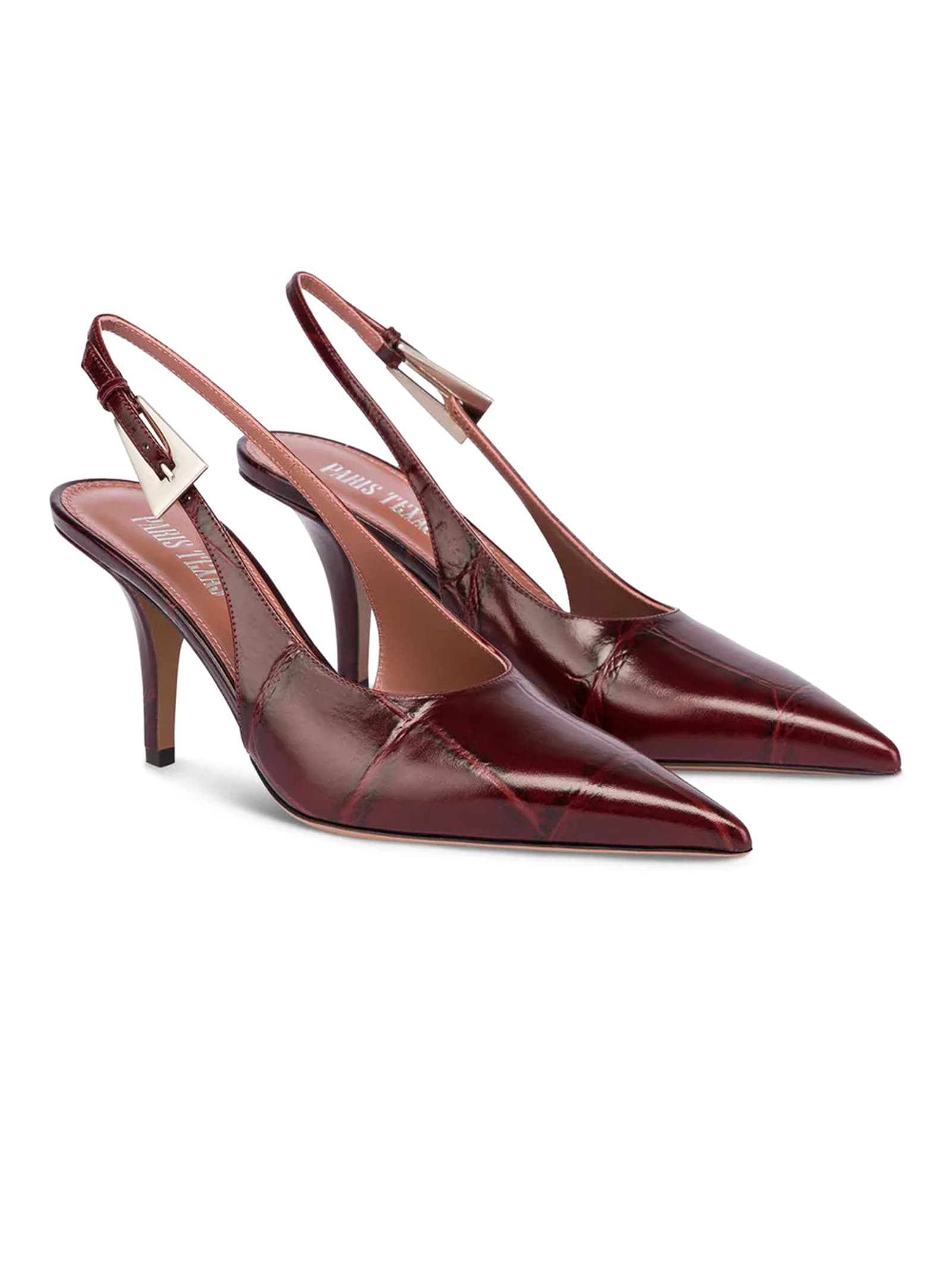 Shop Paris Texas Jessica Slingback 75 In Bordeaux