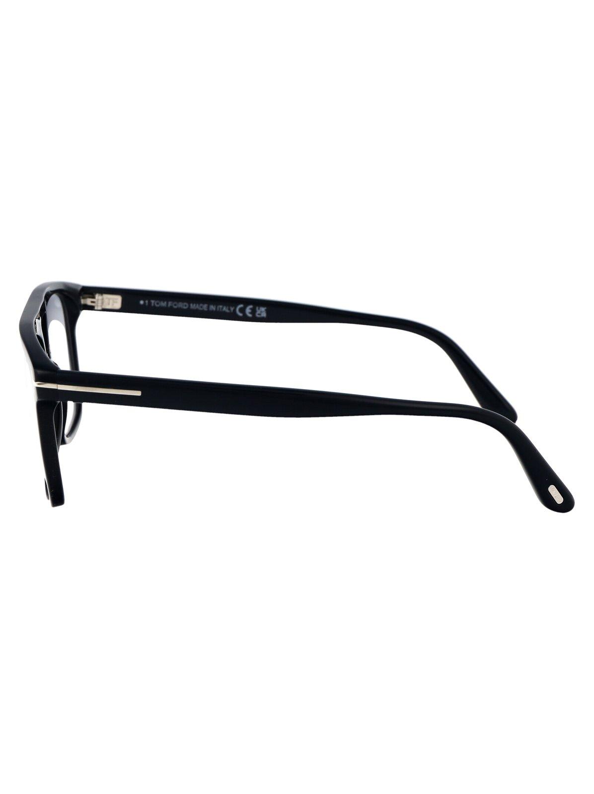 Shop Tom Ford Square Frame Glasses In 090