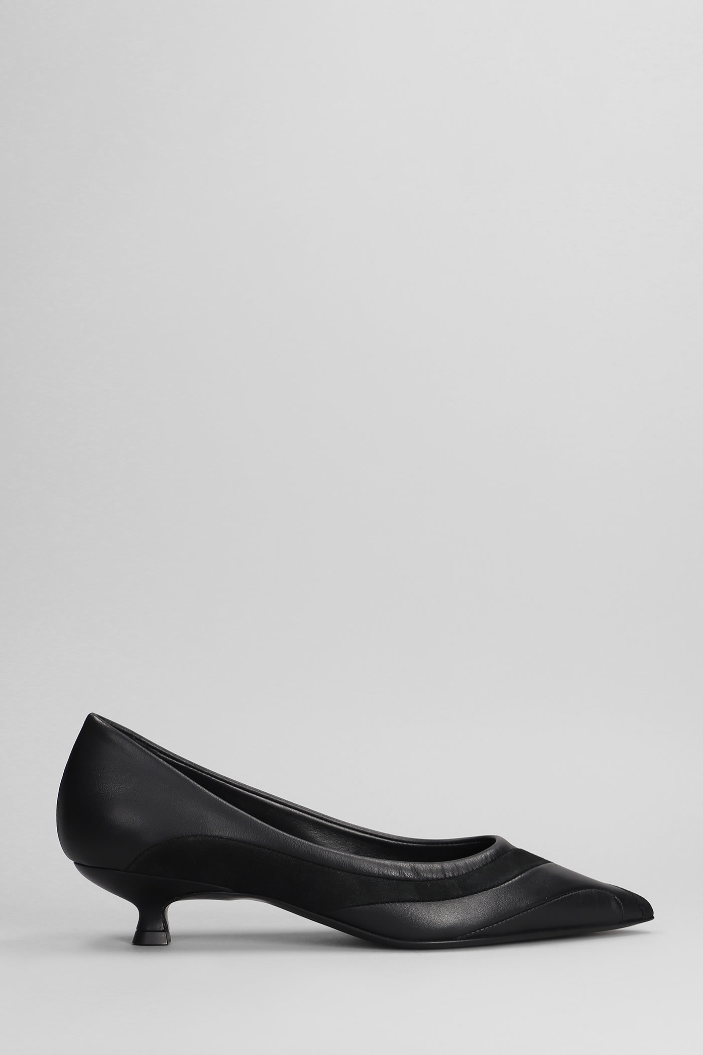 Shop Marc Ellis Pumps In Black Suede And Leather