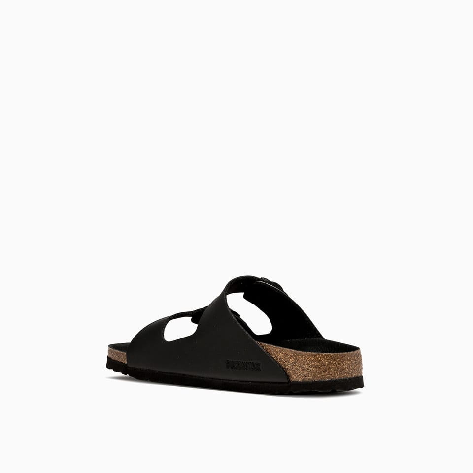 Shop Birkenstock Arizona Sandals 1019069 In Black