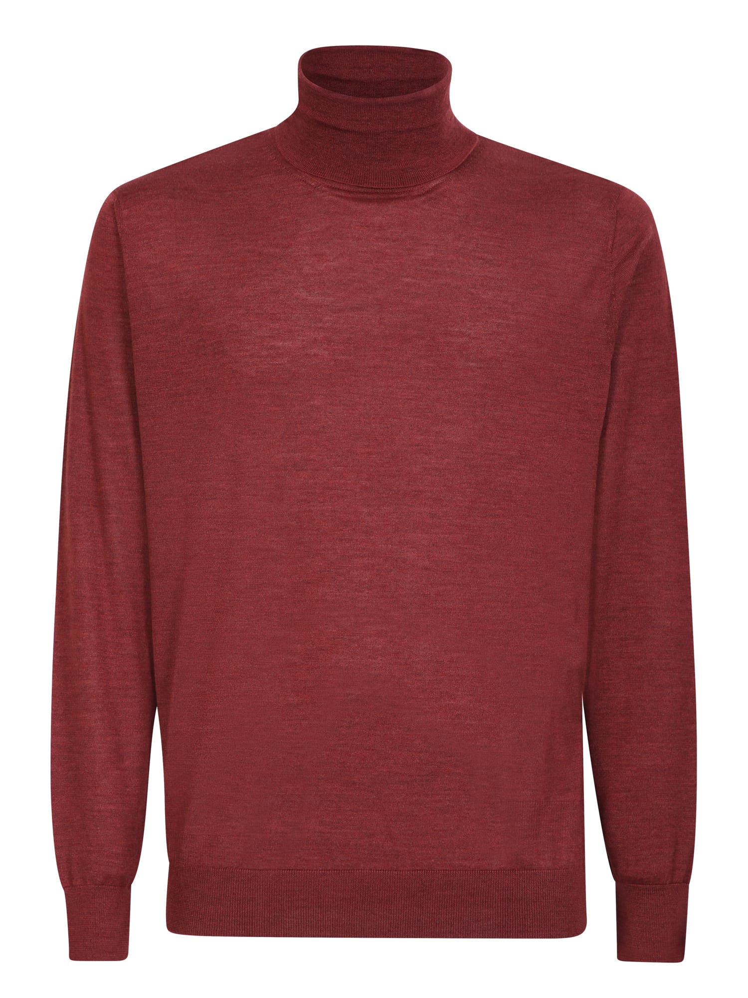 Shop Colombo Silk And Cashmere Sweater In Bordeaux