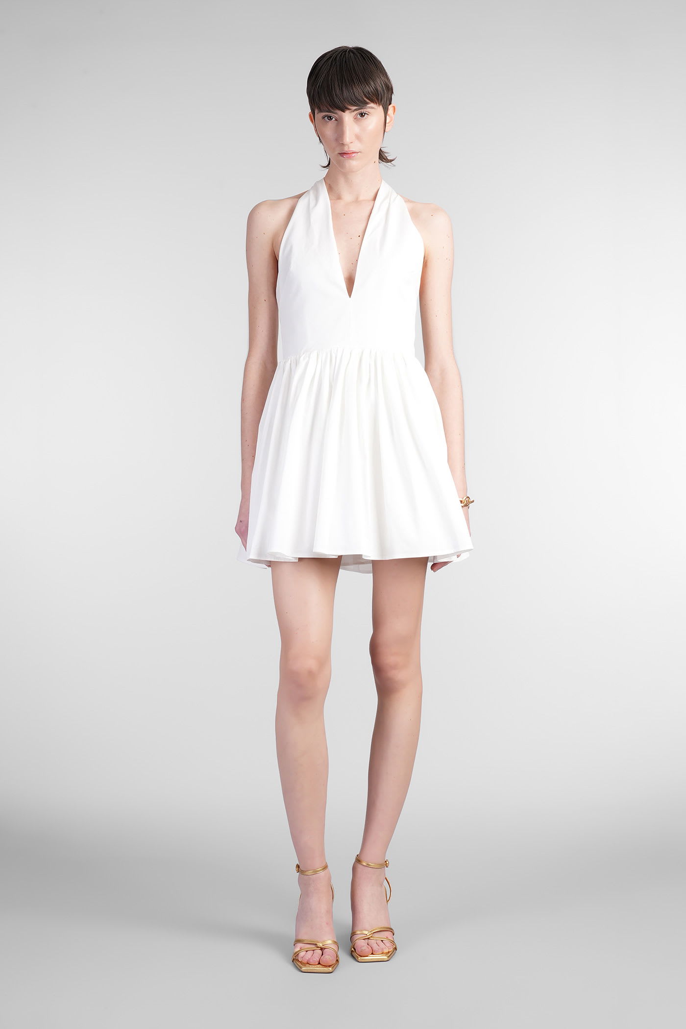 Cult Gaia Zenobia In White Cotton In White