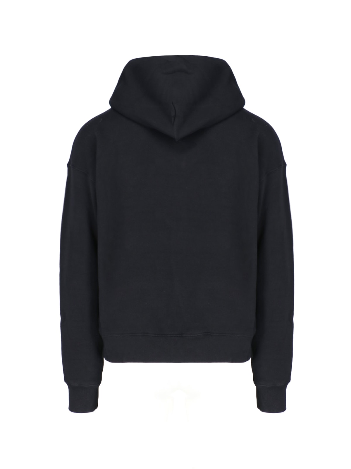 Shop Off-white Logo Hoodie In Black