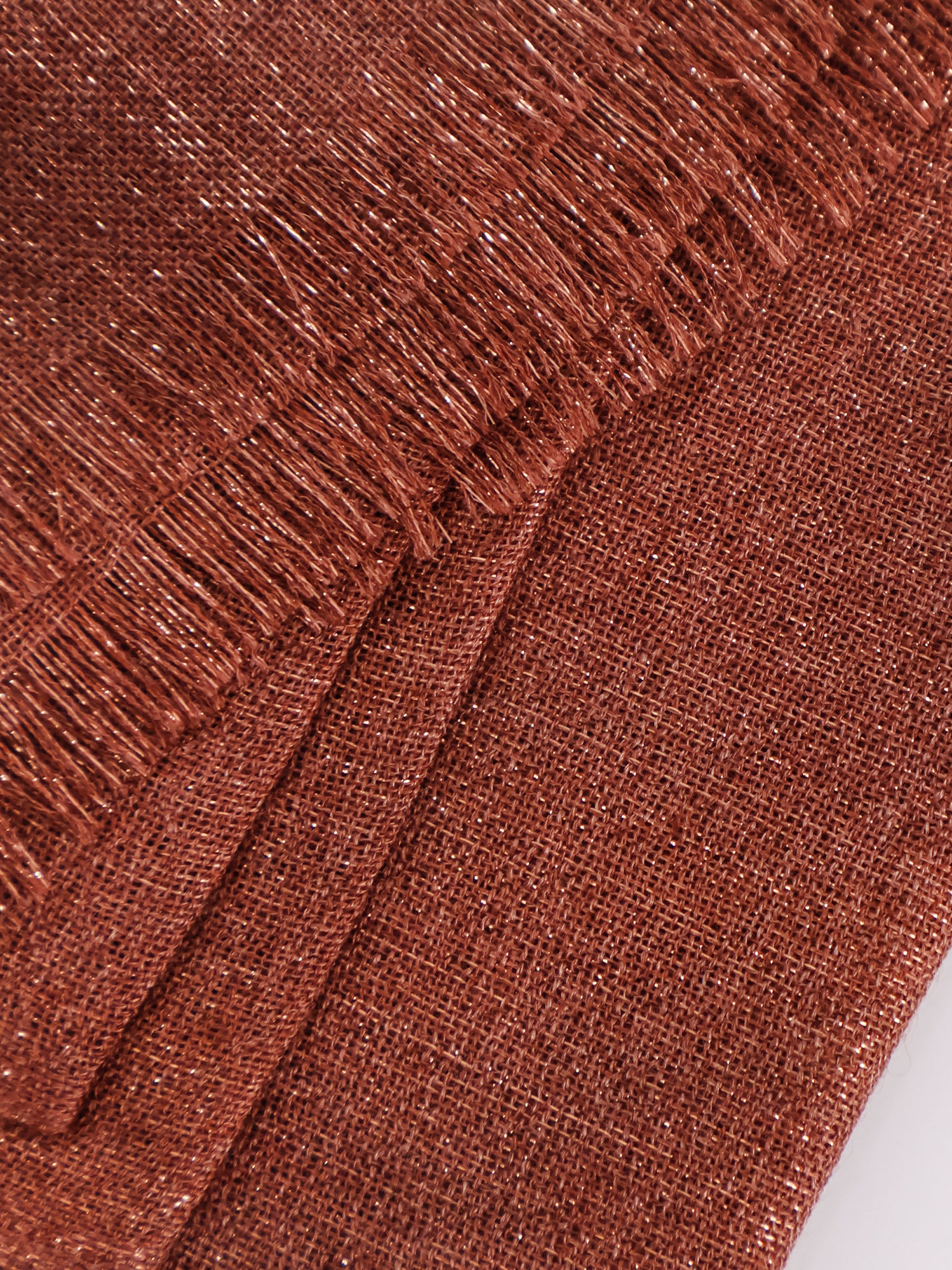 Brunello Cucinelli Cashmere And Silk Blend Scarf In Brown