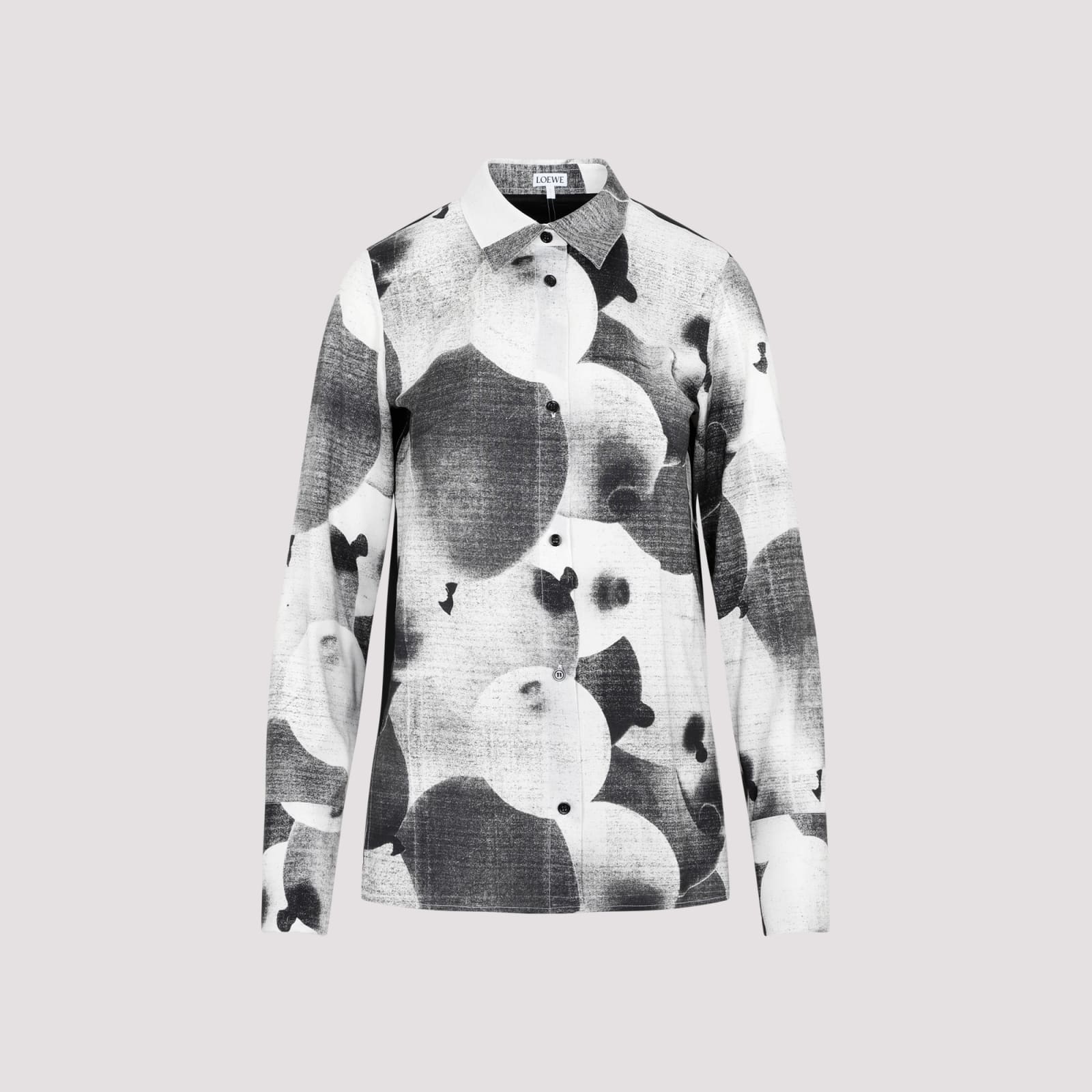 Shop Loewe Balloon Print Shirt In Black White