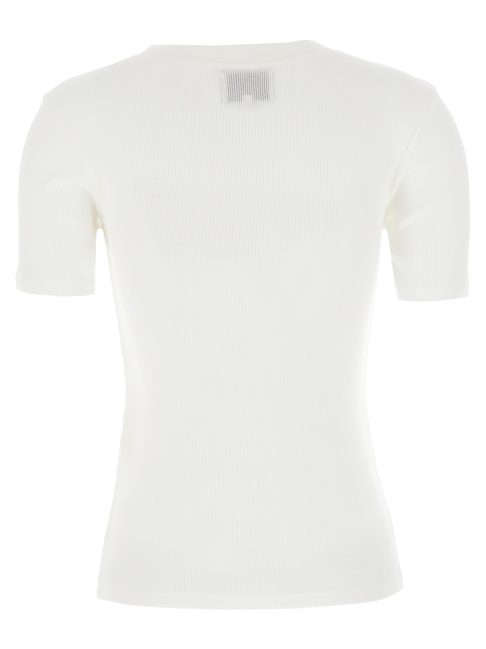 Shop Loulou Studio Avalyn T-shirt In White