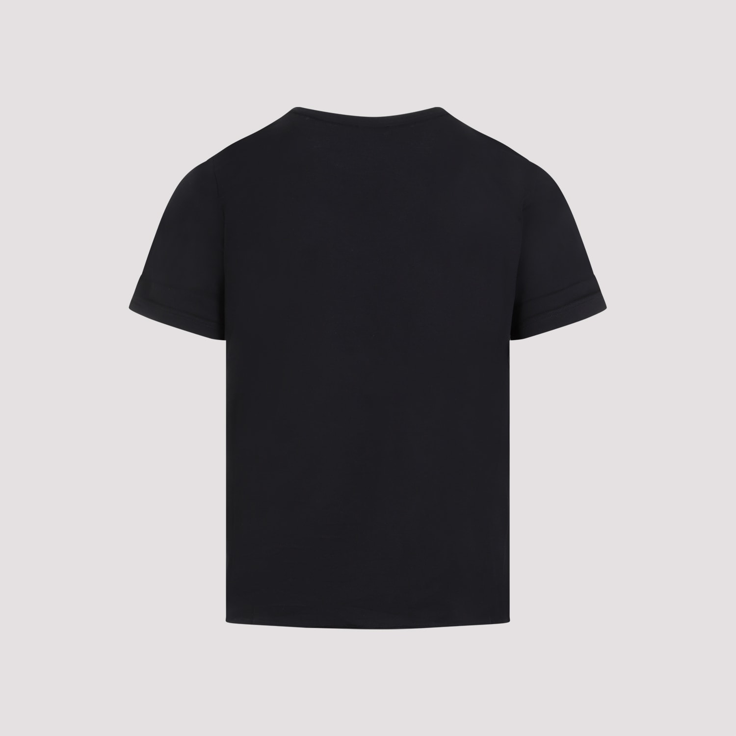 Shop Saint Laurent Crew Neck T-shirt In Noir