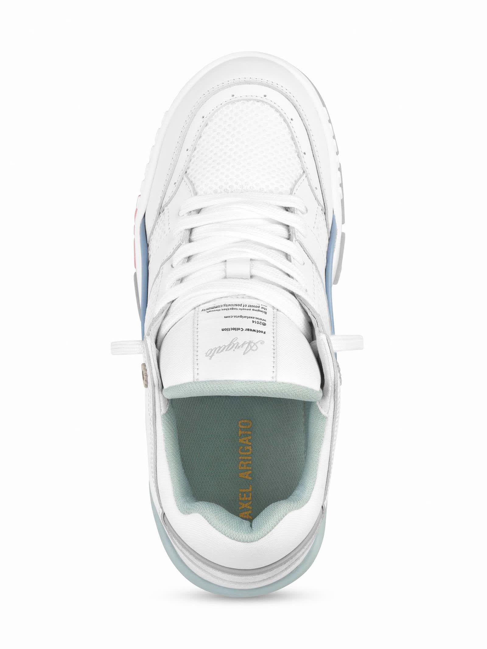 Shop Axel Arigato White Area Lo Sneakers