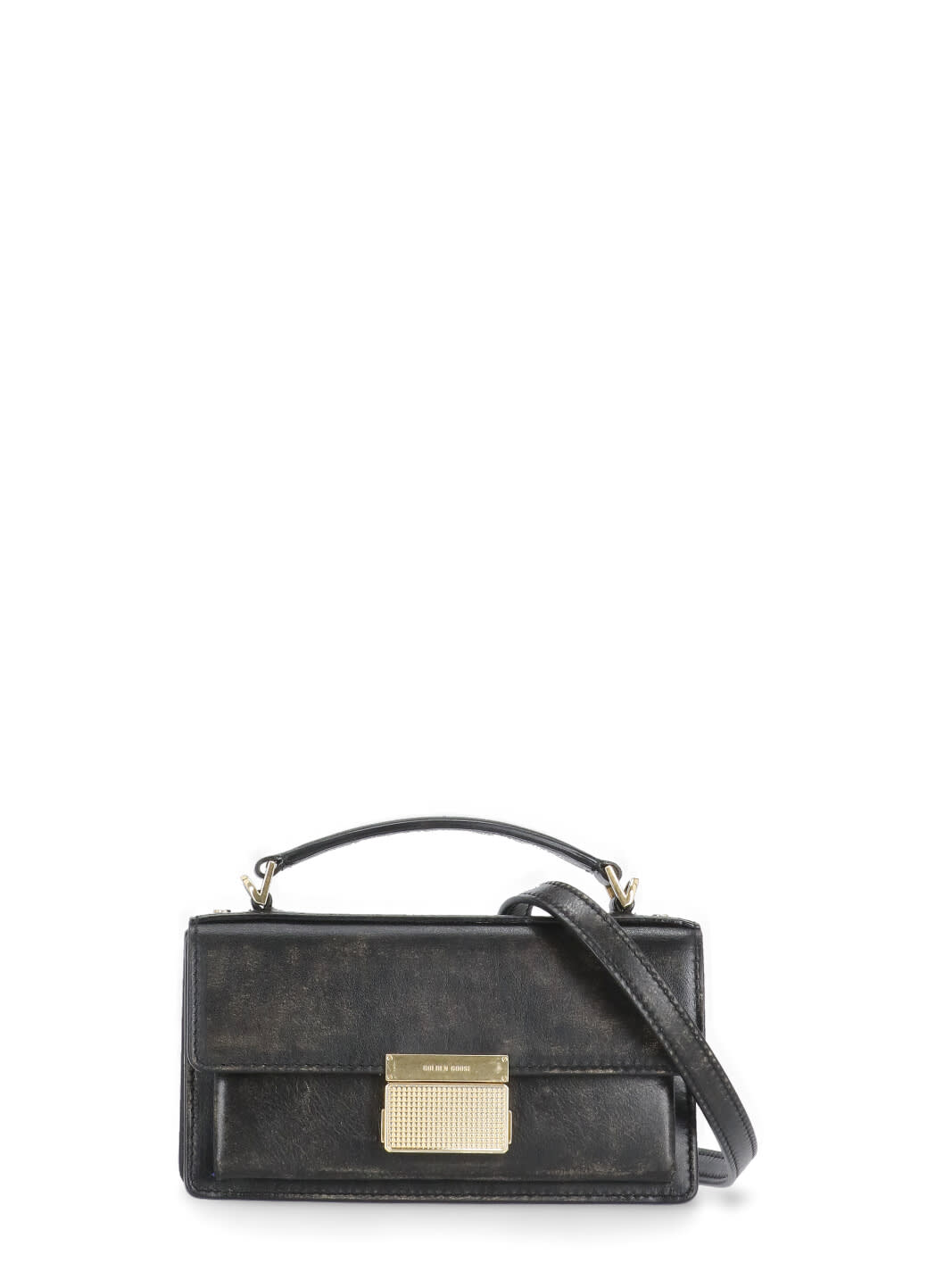 Shop Golden Goose Venezia Bag In Black