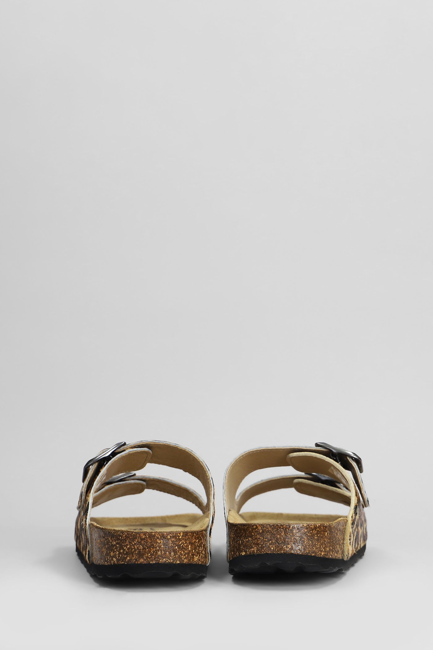 Cubanas Amalia Flats In Animalier Pony Skin