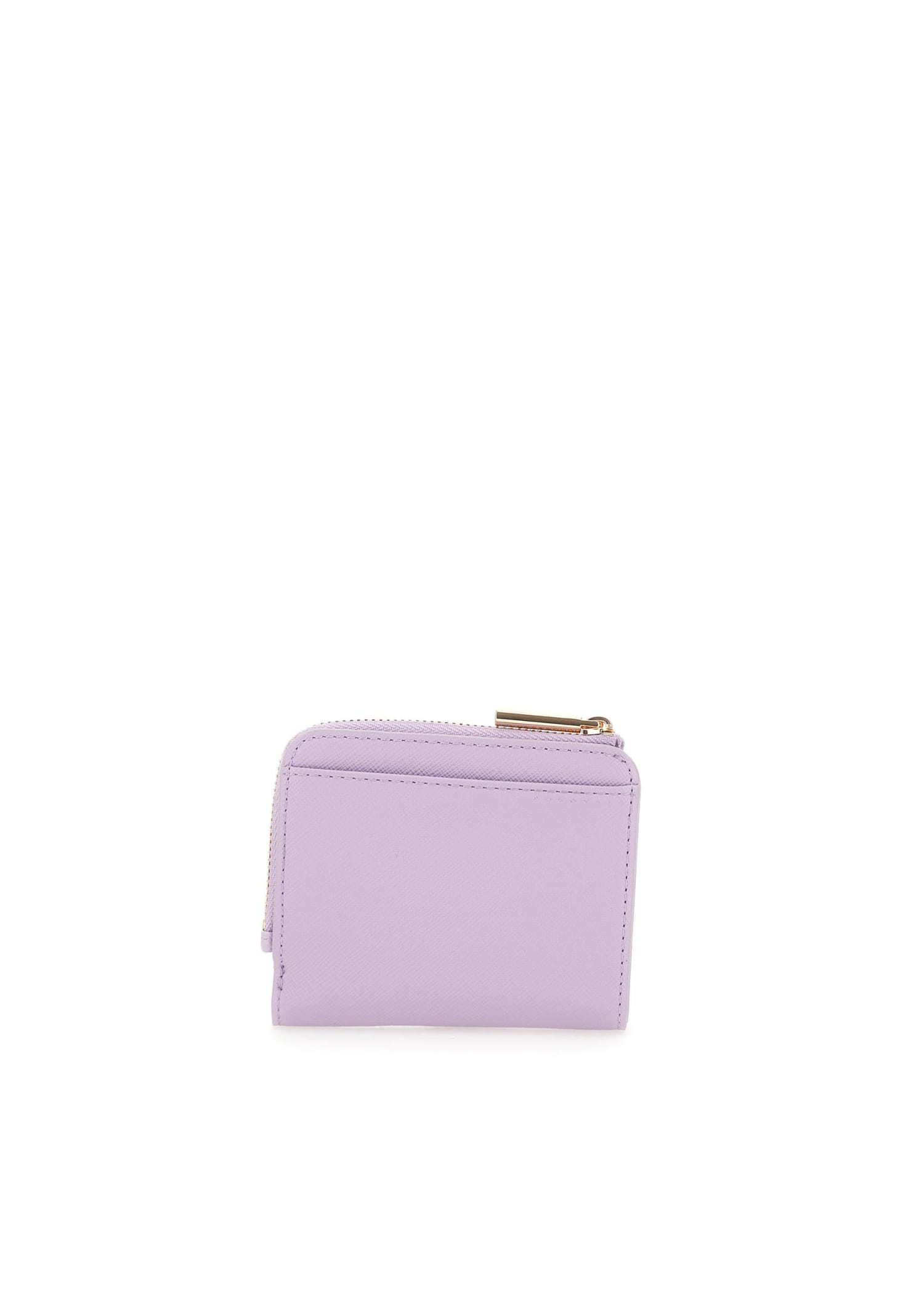 Shop Liu •jo Wallet Caliwen In Lilac