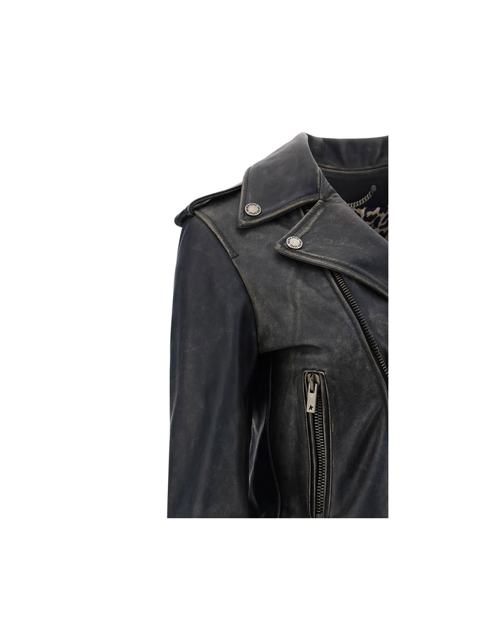 Shop Golden Goose Jacket In Black