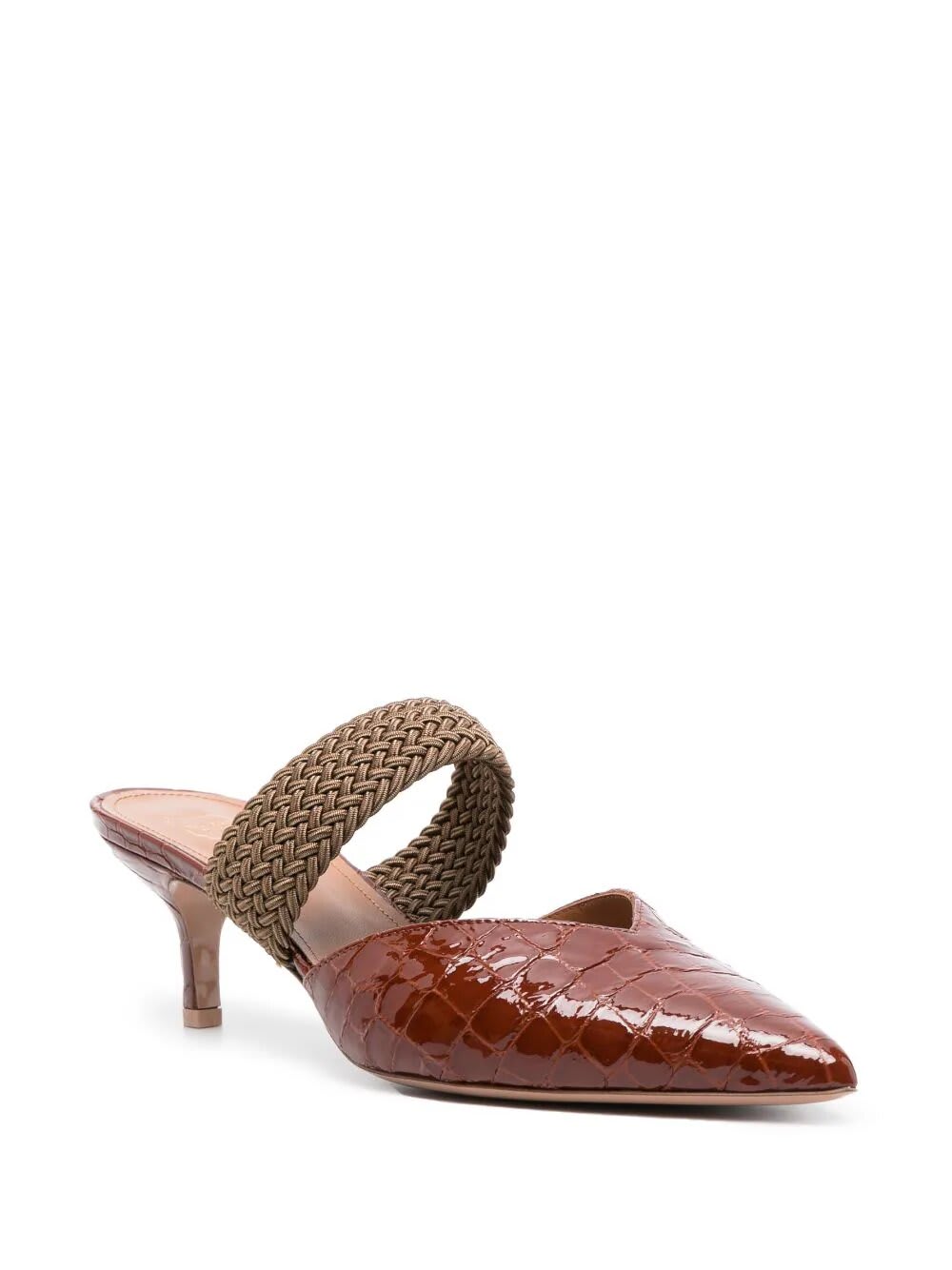 Shop Malone Souliers Mules Tacco45 In Cinnamon Brown