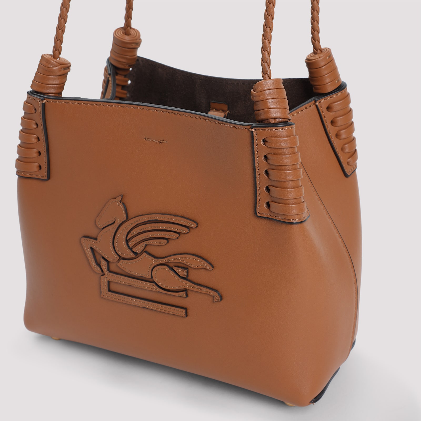 Etro Libra Xs Shoulder Bag In Brown