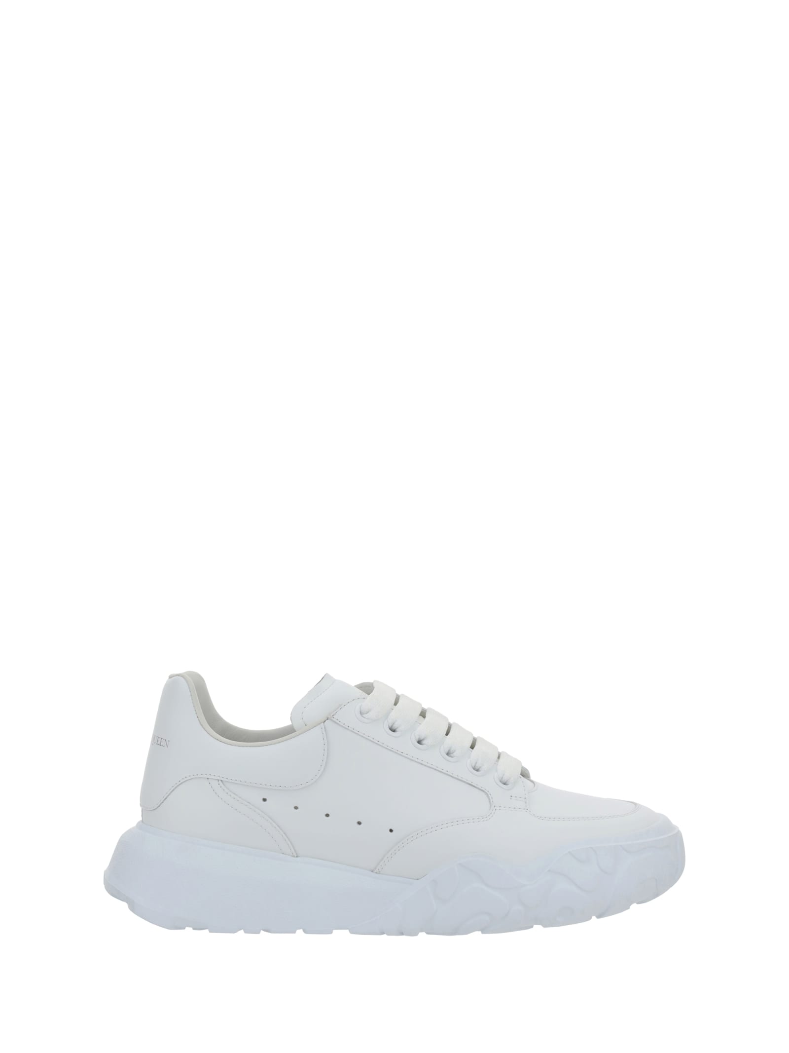 Shop Alexander Mcqueen Sneakers In White/white/white