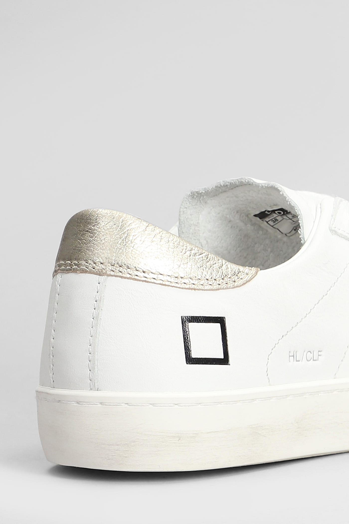 Date D.a.t.e. Hill Low Sneakers In White