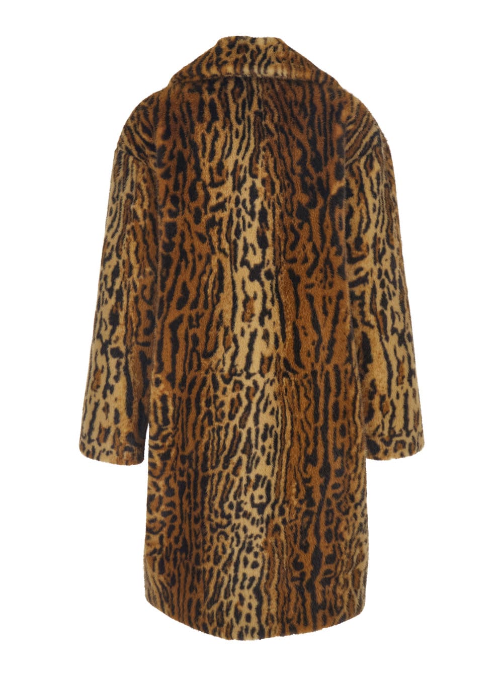 Stand Studio Camille Cocoon Coat In Brown