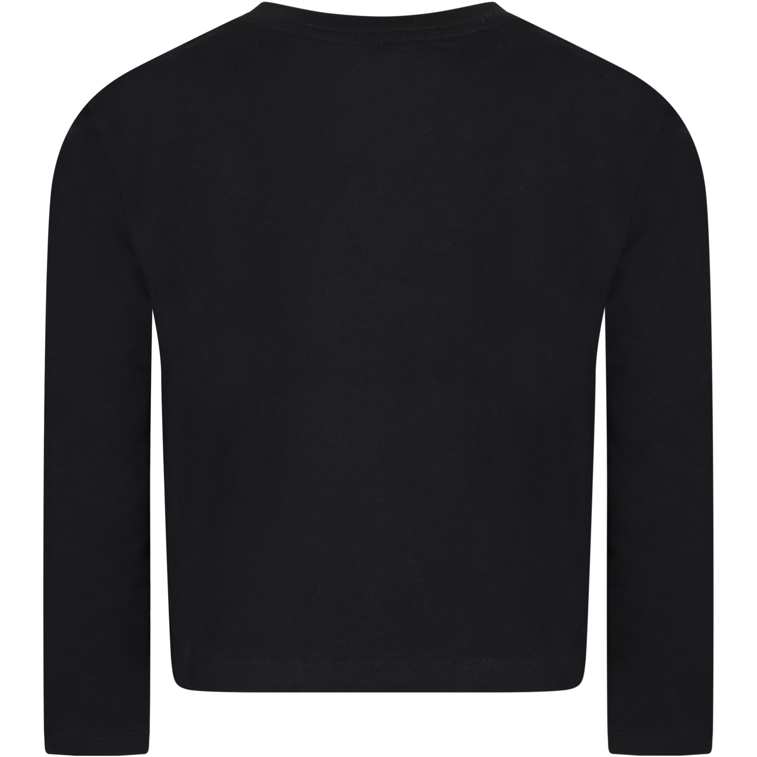 Levi's Black T-shirt For Boy With Logo In Black