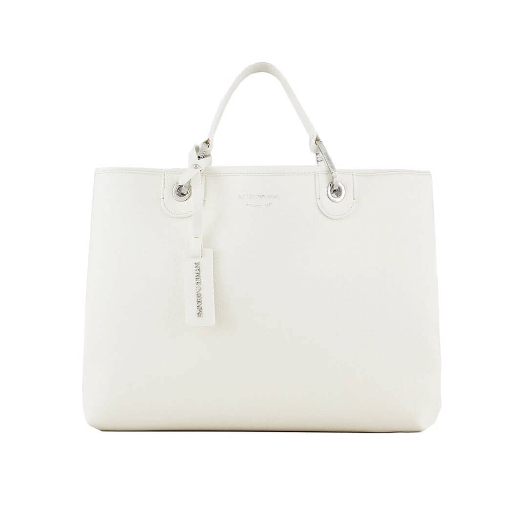Emporio Armani Myea White Shopping Bag
