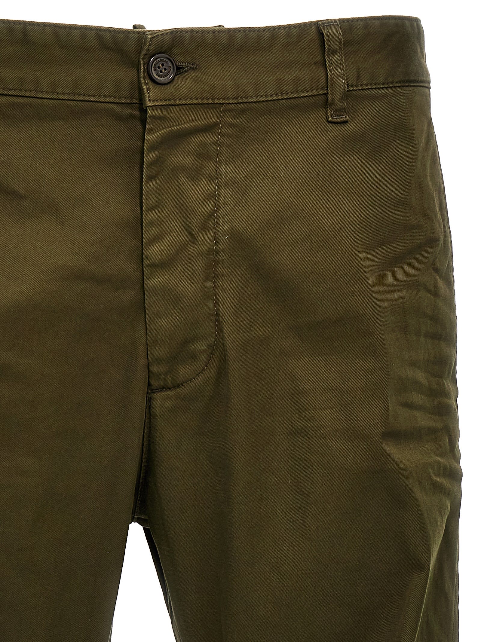 Shop Dsquared2 Sexy Chino Pants In Verde