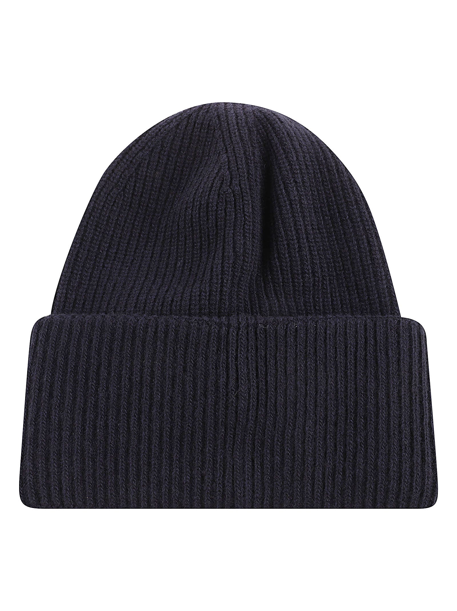 Shop Moncler Tricot Beanie In Blue