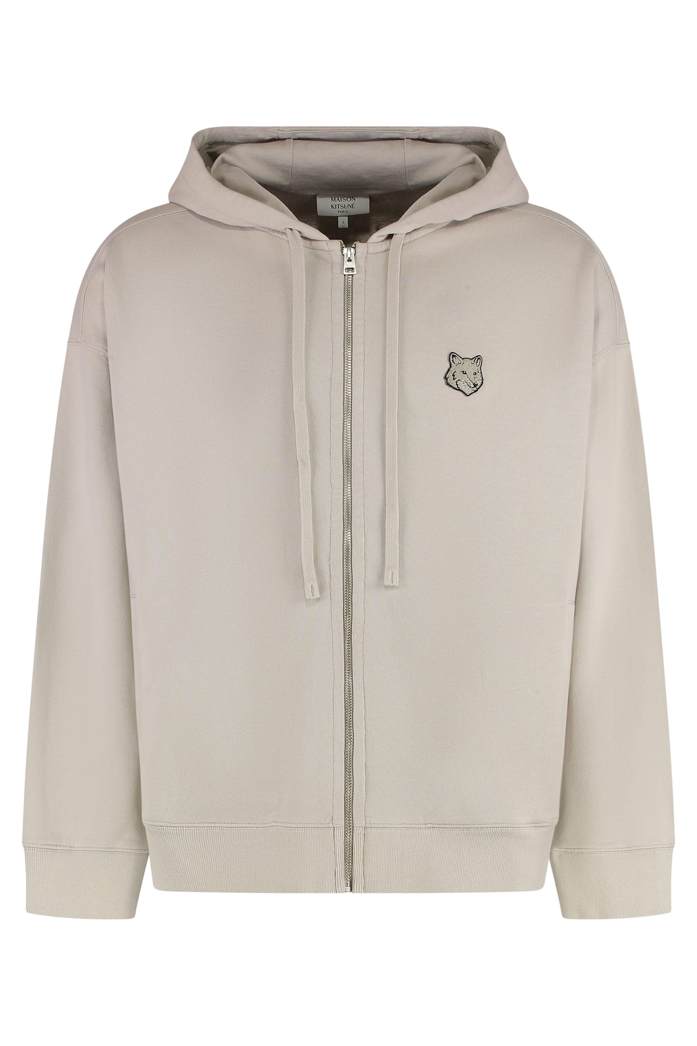 Maison Kitsuné Full Zip Cotton Hoodie