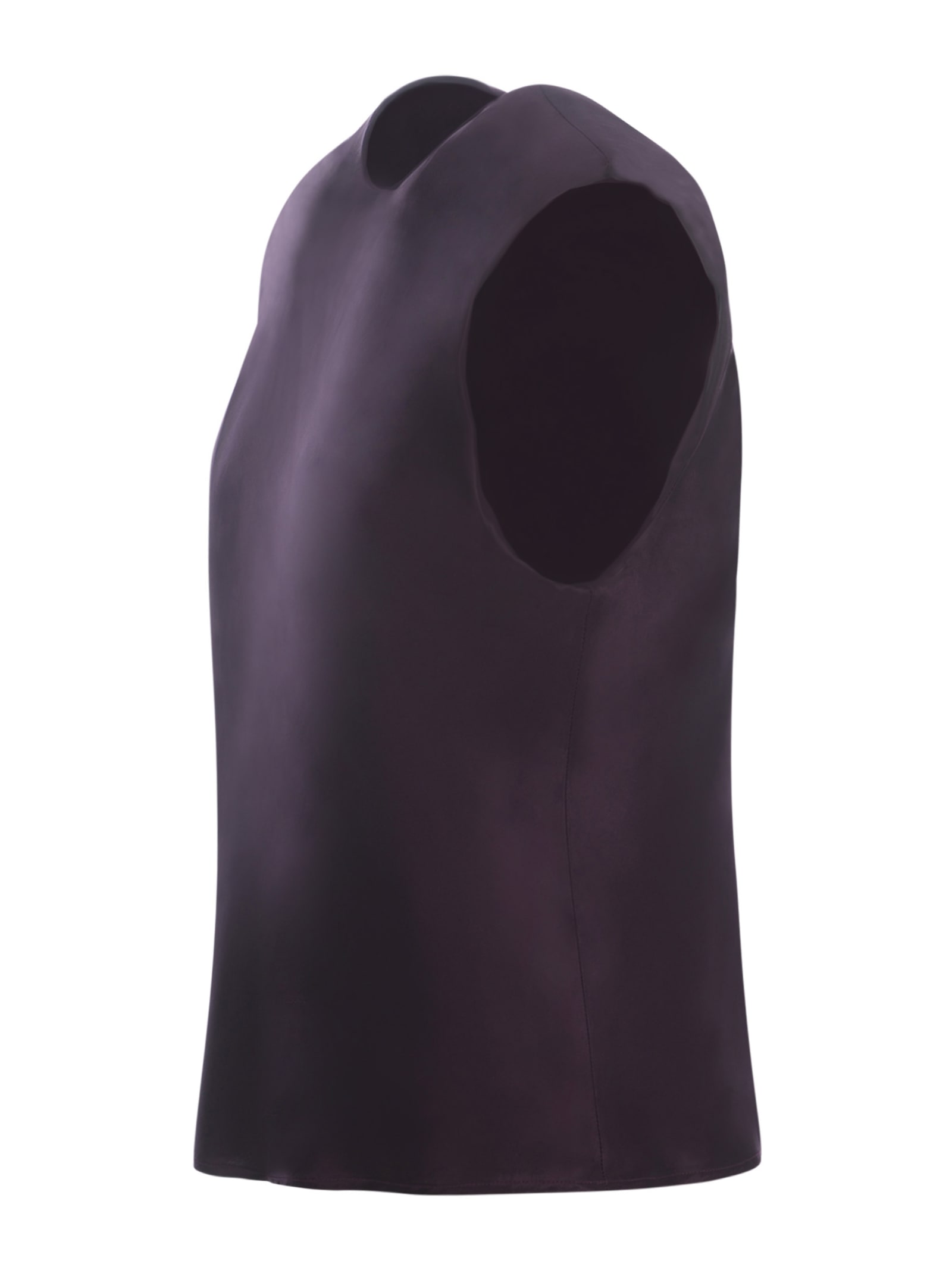 Shop Forte Forte Top  In Viscosa Satin In Purple