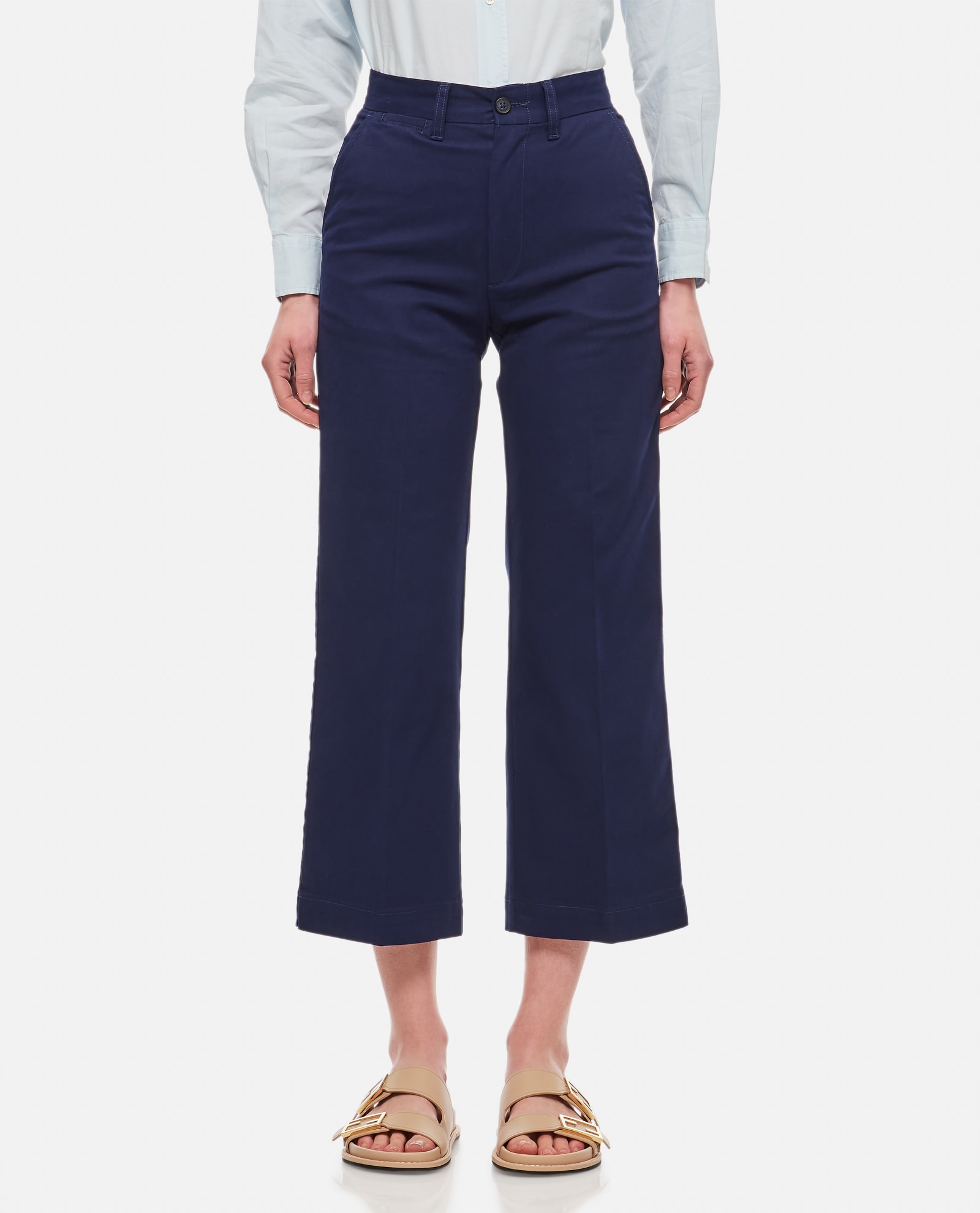 Shop Polo Ralph Lauren Chino Pants In Blue