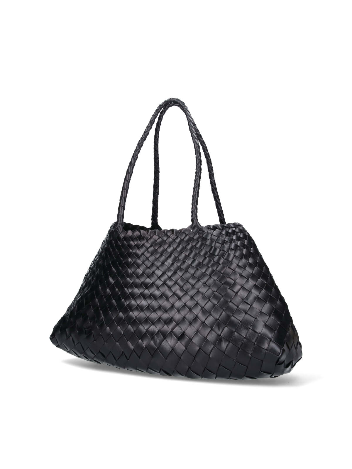 Dragon Diffusion Santa Croce Large Tote Bag In Black
