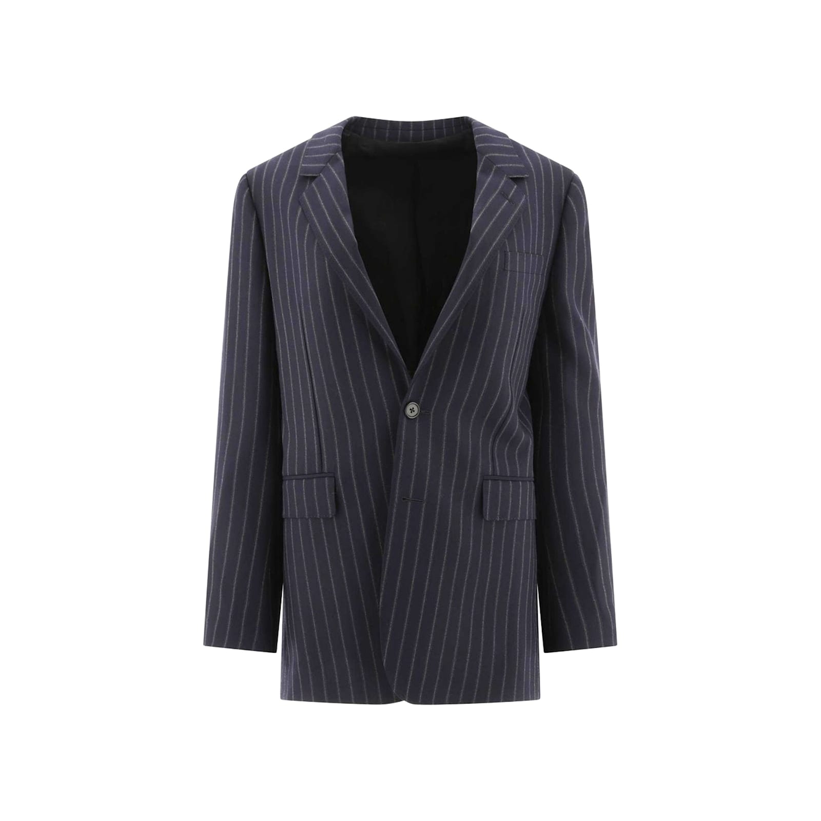 Wool Striped Blazer