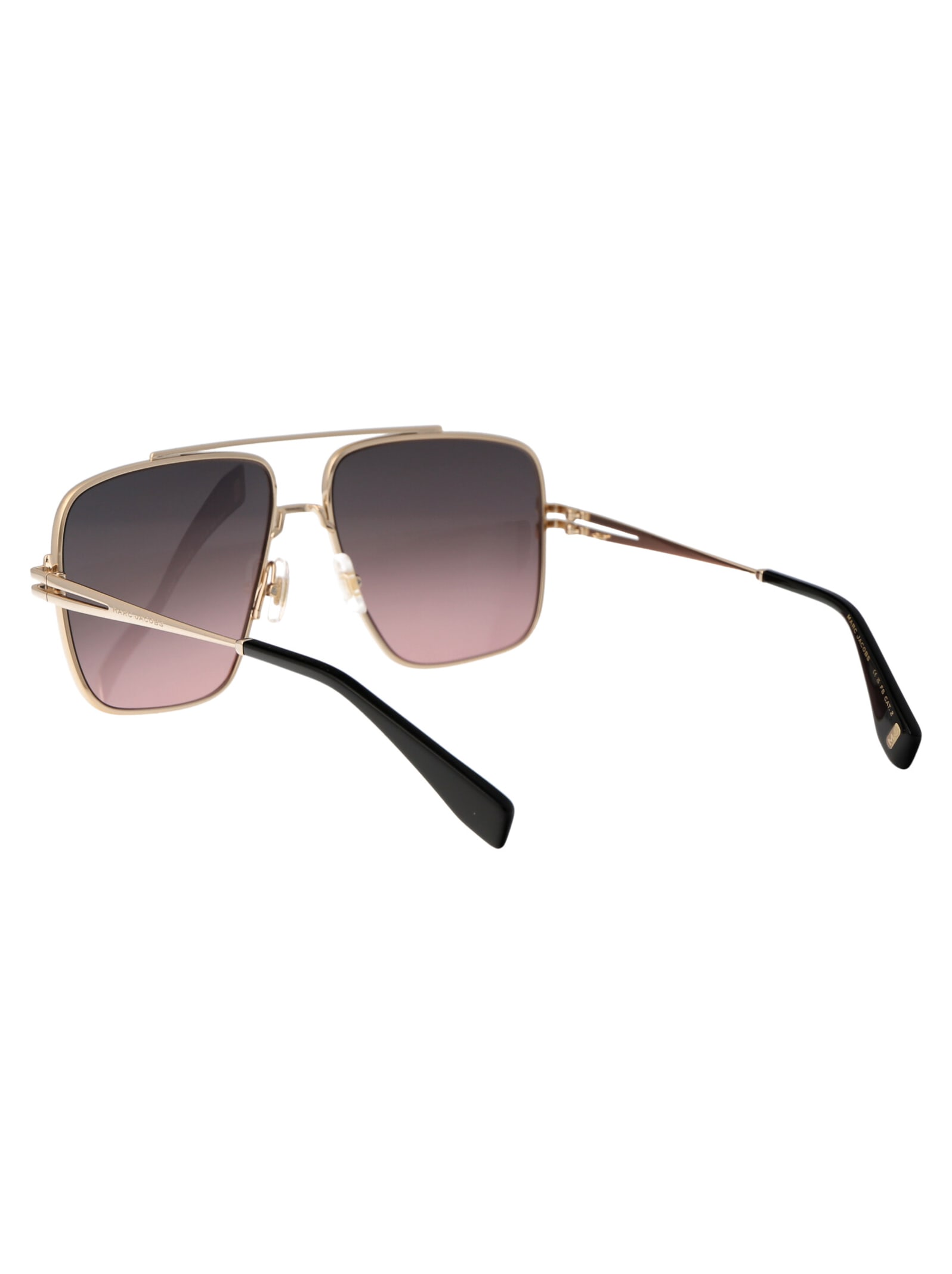 Shop Marc Jacobs Mj 1091/n/s Sunglasses In Rhlm2 Gold Black
