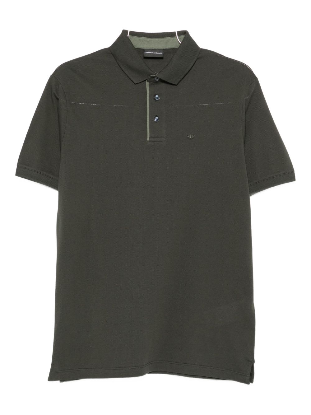 Emporio Armani Logo Cotton Polo Shirt